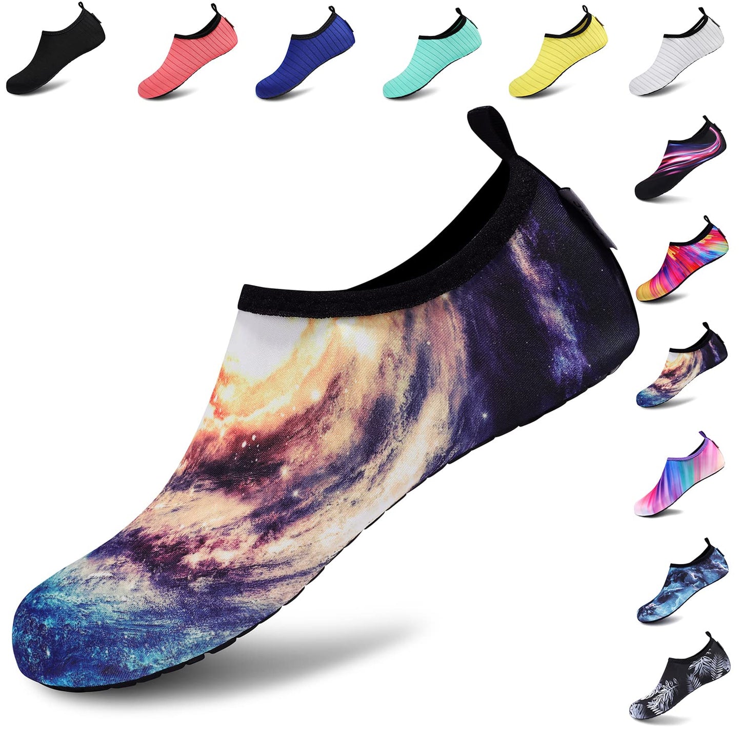 Chaussures de sports nautiques VIFUUR, chaussettes de yoga aquatiques à séchage rapide, pieds nus, à enfiler pour hommes et femmes