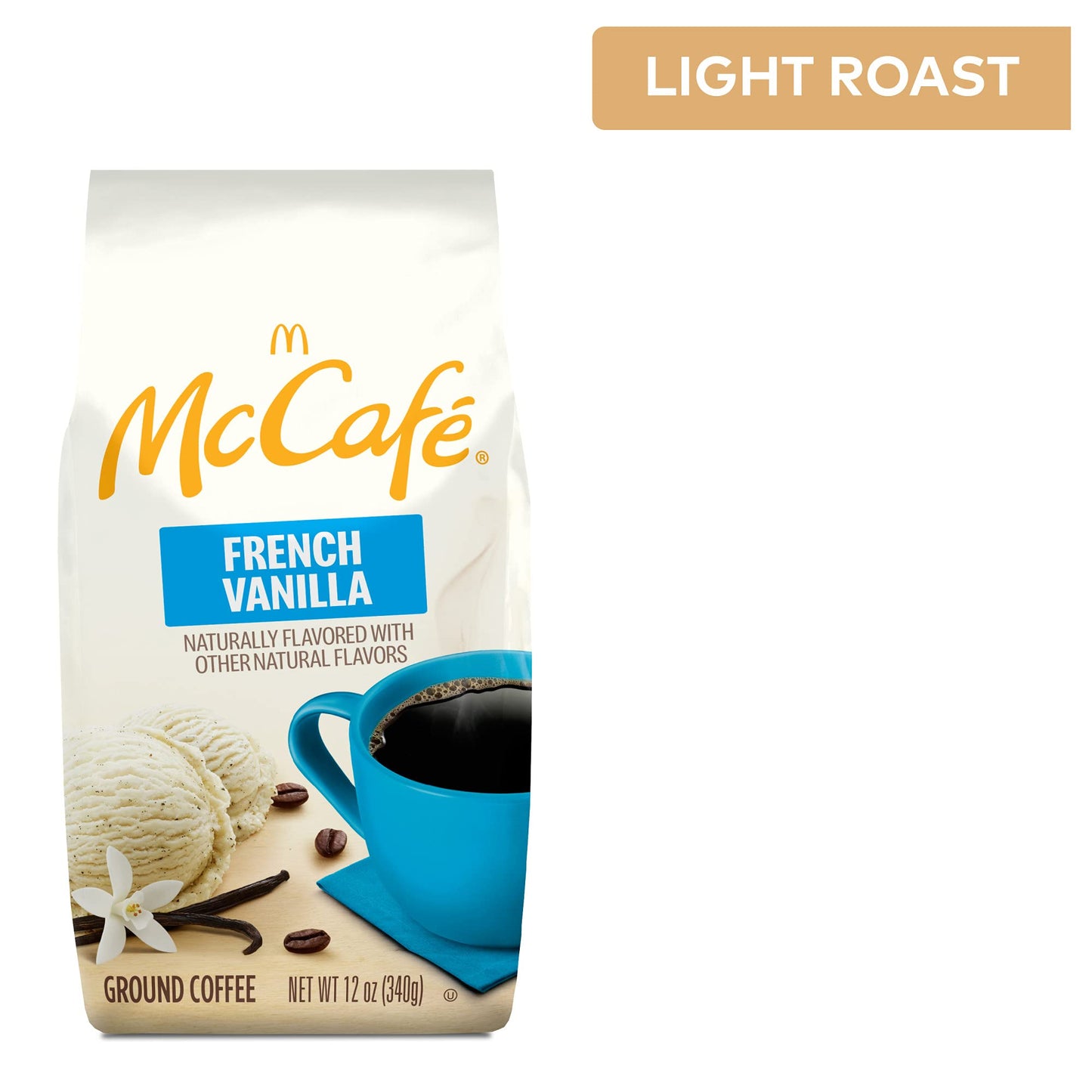 McCafe Colombian, Medium-Dark Roast Ground Coffee, 12 oz Bag