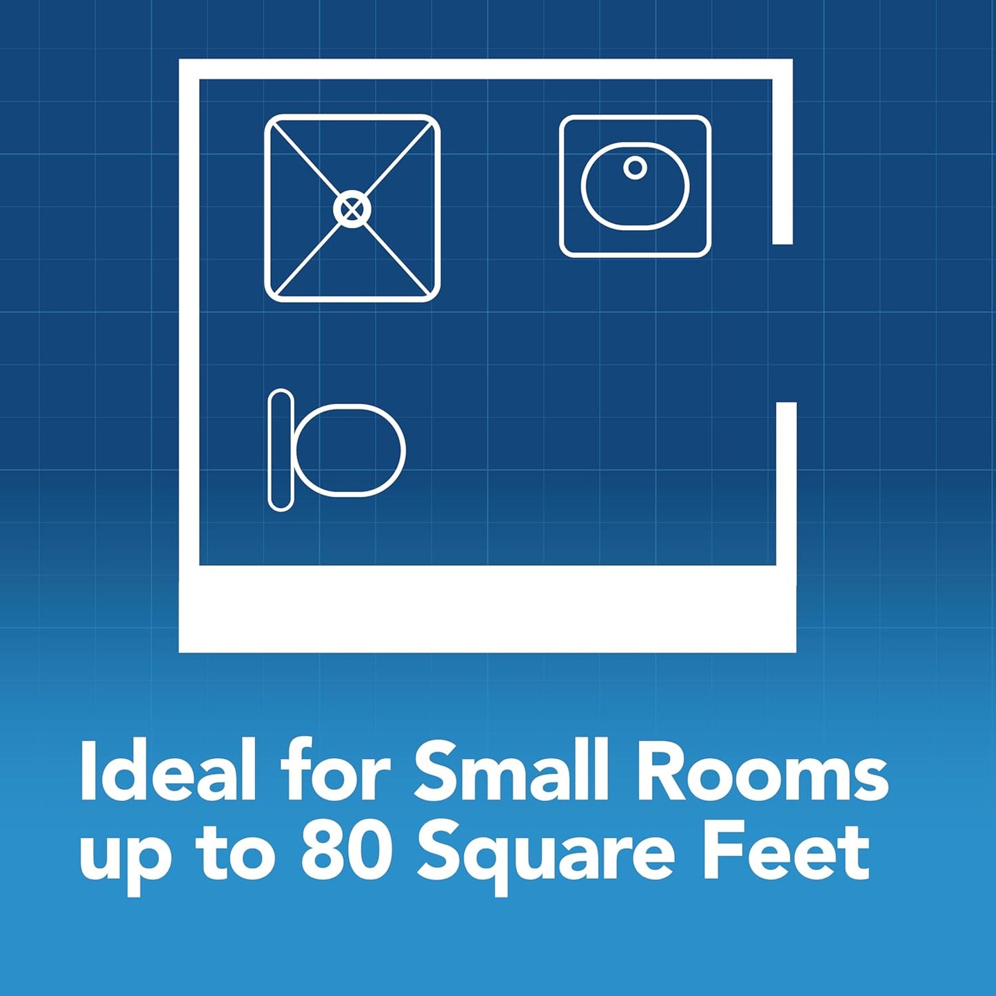 LED Bathroom Exhaust Fan – Quiet Operation, 60 CFM Ventilation