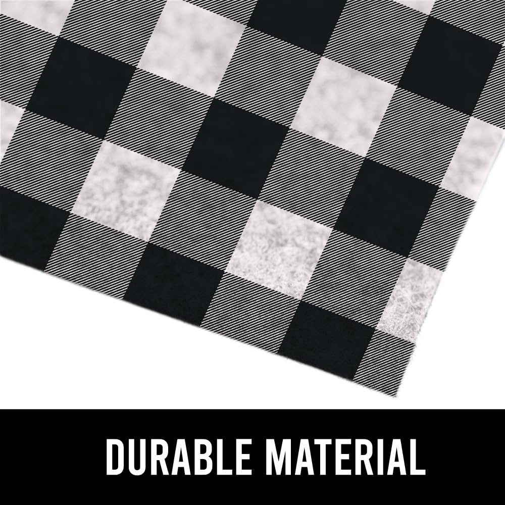 Gorilla Grip LeakGuard, nicht klebende Unterspülmatte für Küchenschränke, 24 x 40, wasserdichte, schnell trocknende Regaleinlage, langlebige, saugfähige Filzmatten für Badezimmerwaschbecken, Schränke, Kommoden, Damast, Taupe-Creme