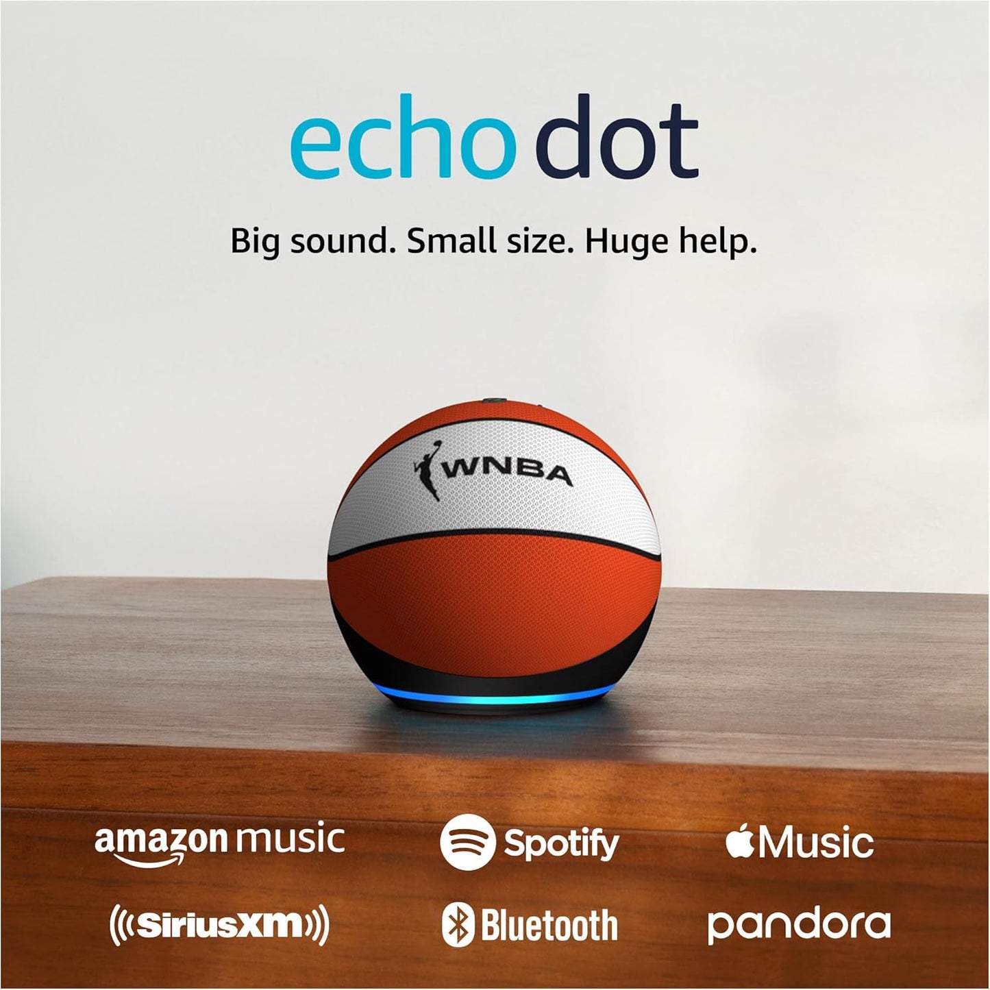 Echo Dot (newest model) | Officially Licensed NBA Limited-Edition
