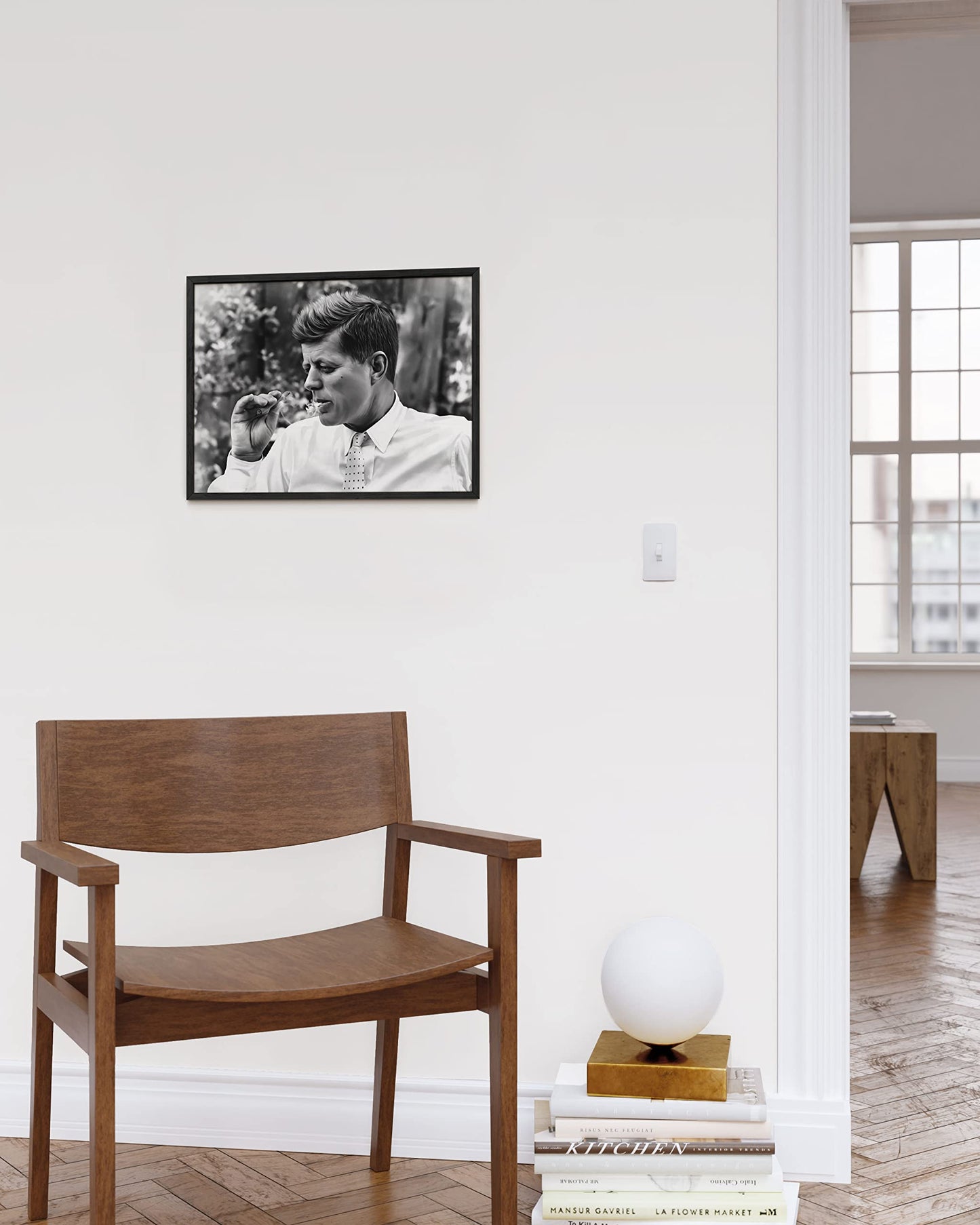 HAUS AND HUES Muhammad Ali Posters - Muhammad Ali Canvas Wall Art in Ring Boxing Prints, Sports and Gym Artwork, Black History Pictures for Wall, Sport Posters for Man Cave (Unframed 12x16)