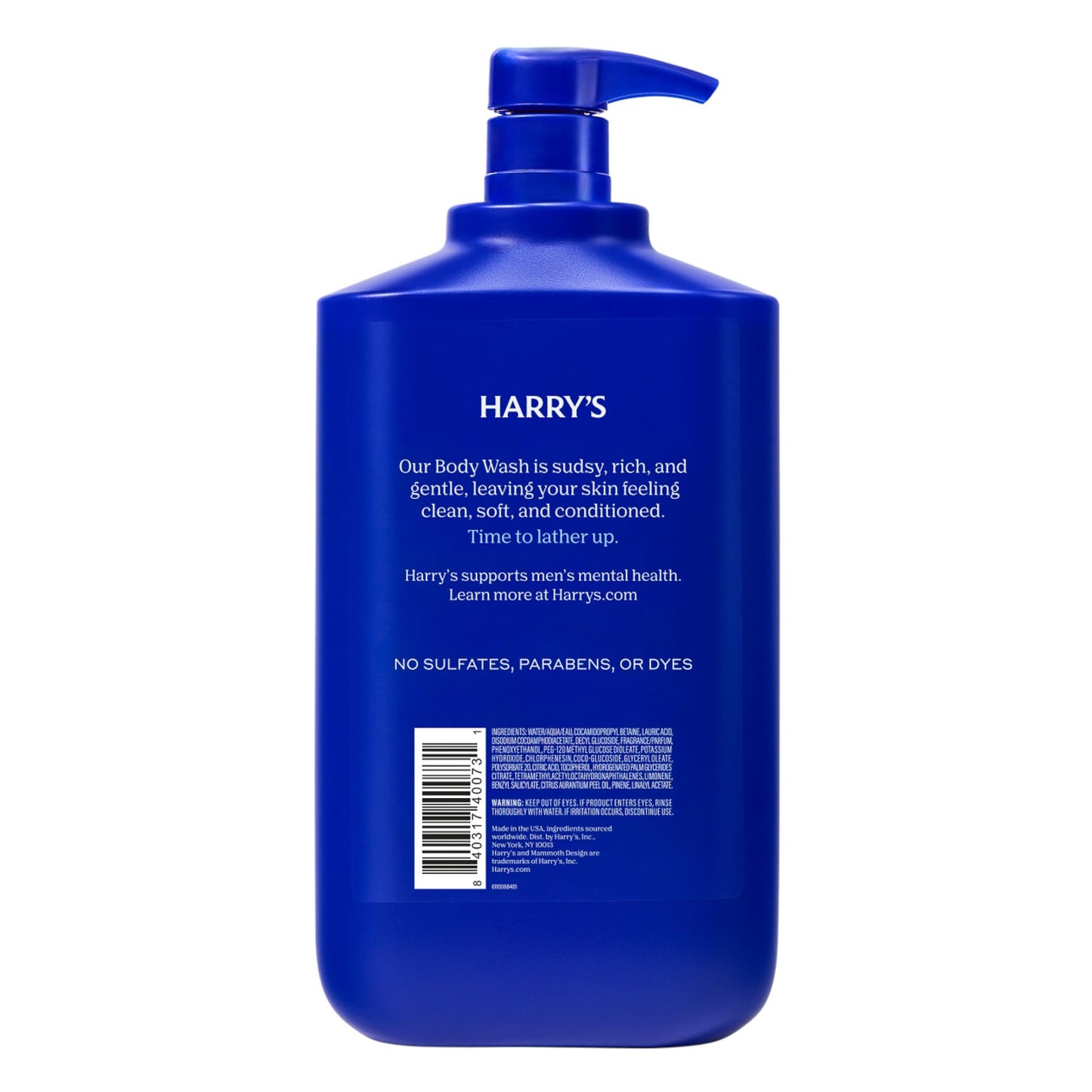 Harry's Men's Body Wash Shower Gel - Stone, 16 Fl Oz (Pack of 3)