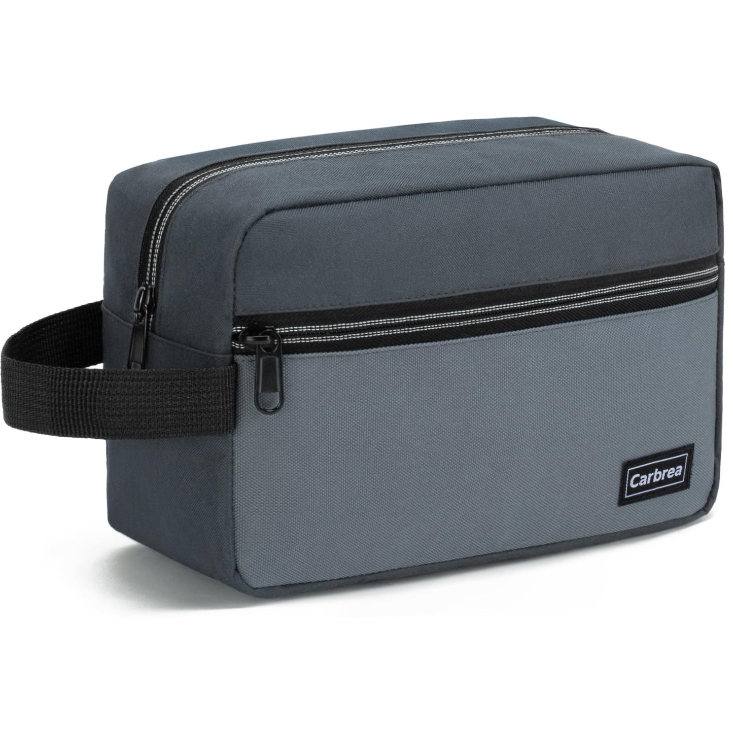 Reise-Kulturtasche – Kleine Kulturtasche für Männer, Hautpflegetasche, Doop-Kit für Toilettenartikel, Zubehör, Geschenke – Schwarz