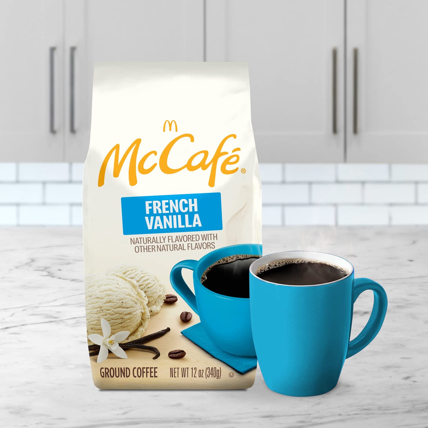 McCafe Colombian, Medium-Dark Roast Ground Coffee, 12 oz Bag