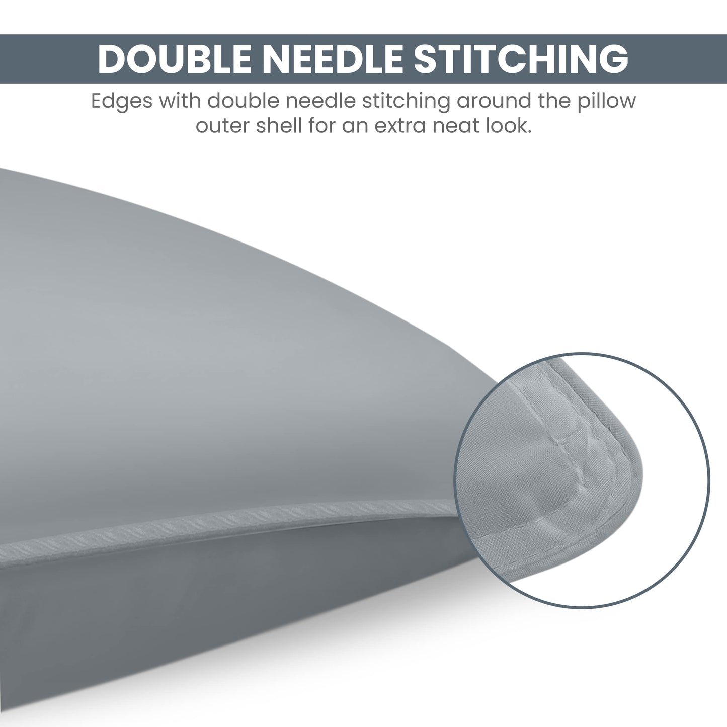Utopia Bedding Bettkissen zum Schlafen (weiß), Queen Size, 2er-Set, Hotelkissen, Kühlkissen für Seiten-, Rücken- oder Bauchschläfer