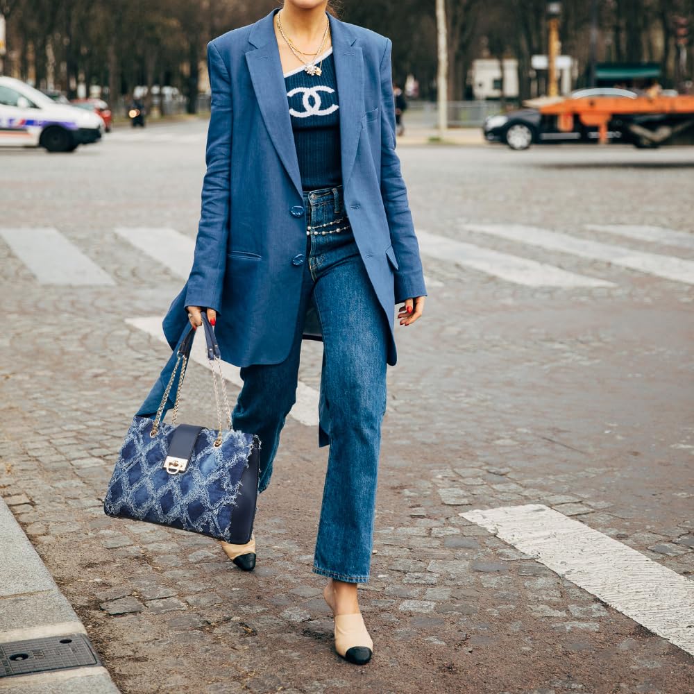 Dasein Lederhandtasche, Tragetasche, Hobo-Tasche für Damen, Schultertasche, Henkeltasche oben, Umhängetasche mit passender Clutch