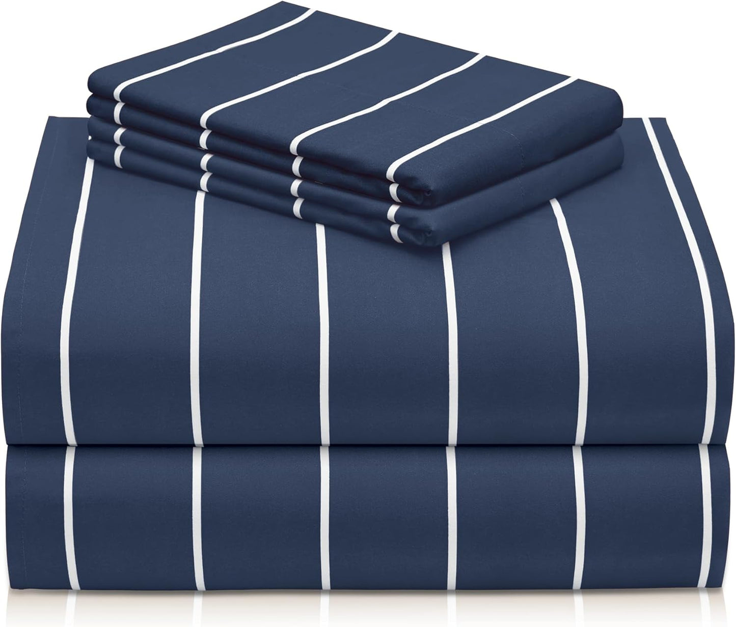 LClub Luxury 4-Piece Cooling Microfiber Sheet Set