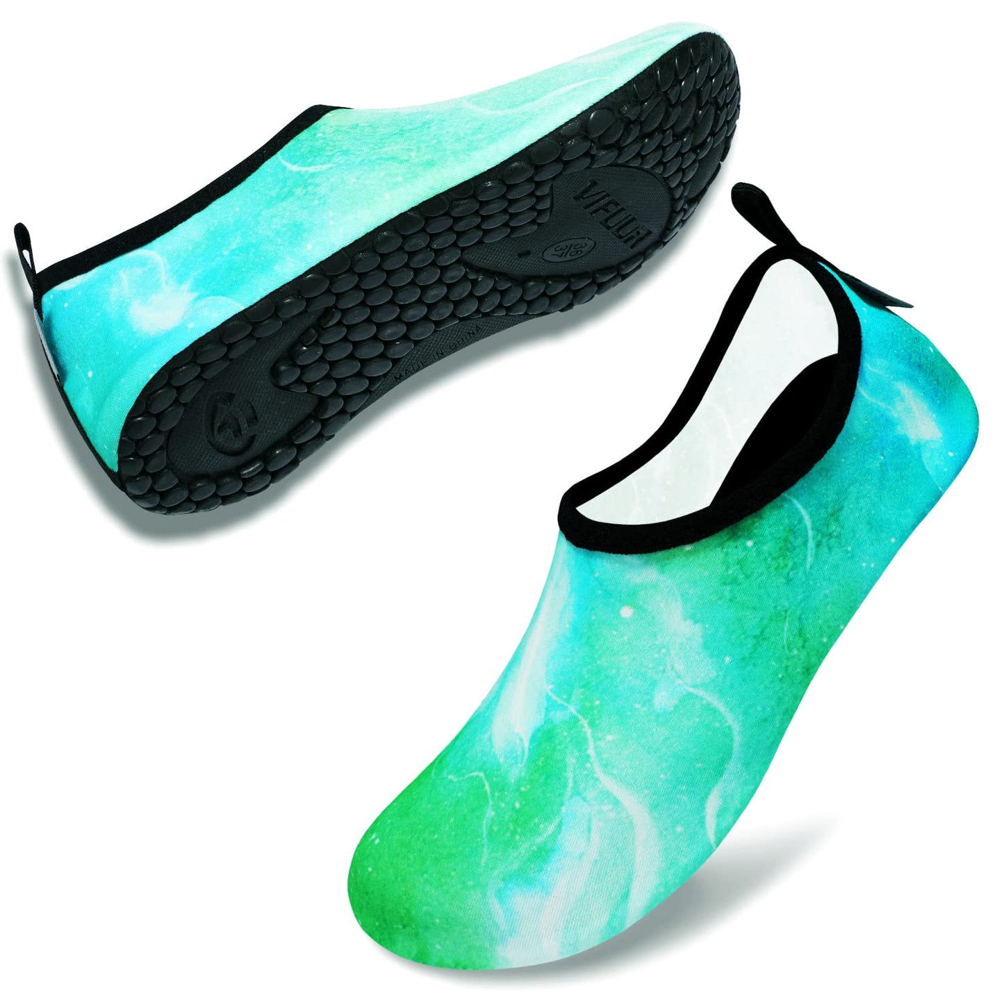 Chaussures de sports nautiques VIFUUR, chaussettes de yoga aquatiques à séchage rapide, pieds nus, à enfiler pour hommes et femmes