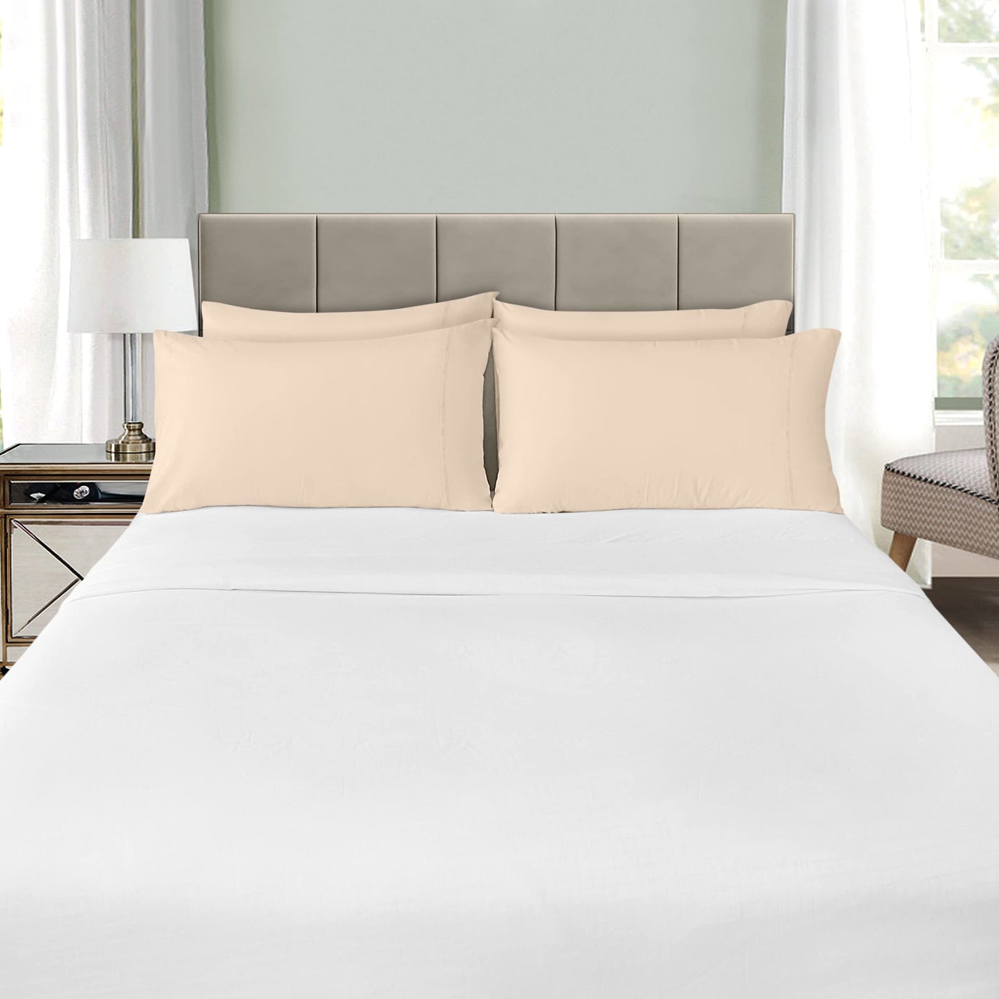 Utopia Bedding Pillow Cases - Envelope Closure - Soft Brushed Microfiber Fabric - Shrinkage and Fade Resistant Pillow