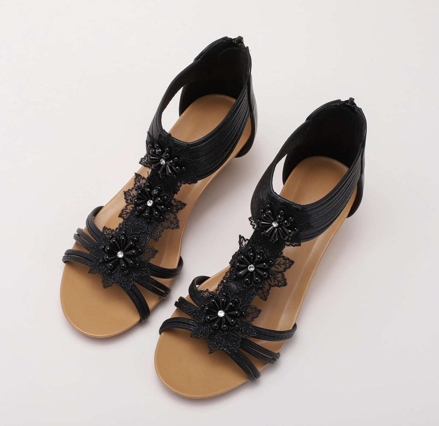Keilsandalen für Damen, elegant, lässig, für den Sommer, süß, bequem, mit Keilabsatz, Strandsandale