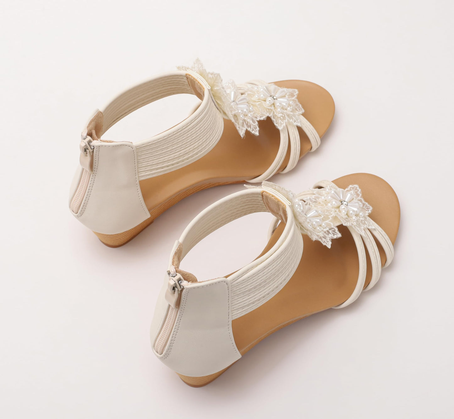 Keilsandalen für Damen, elegant, lässig, für den Sommer, süß, bequem, mit Keilabsatz, Strandsandale
