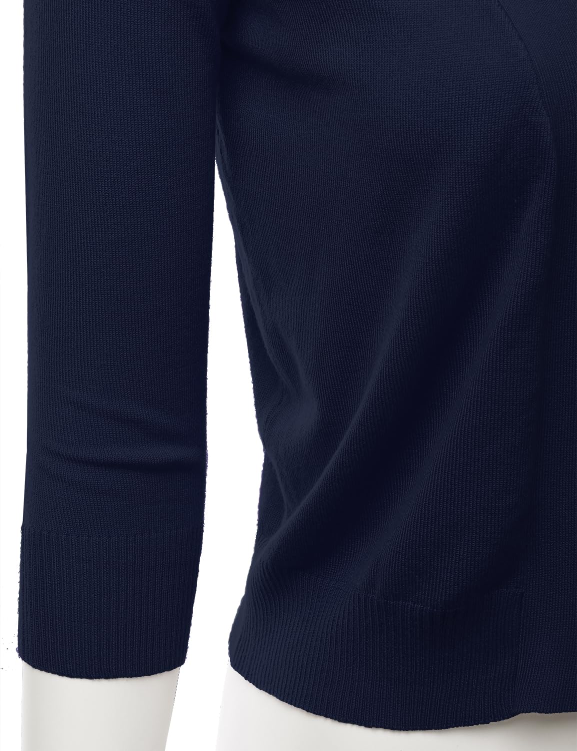 LALABEE Damen-Bolero, klassisch, 3/4-Ärmel, vorne offen, kurz, Cardigan, Shrugs für Kleider (S~XXL)