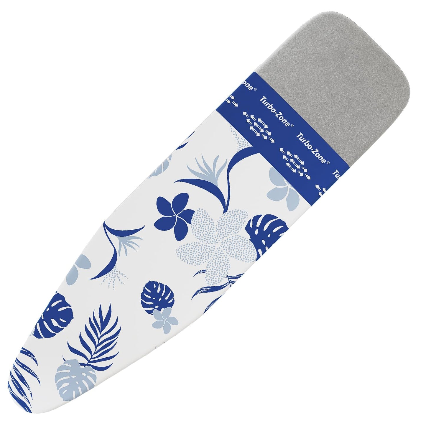 Housse et coussin pour planche à repasser Bartnelli, fabriqués en Europe avec une nouvelle technologie brevetée | Housse de rechange pour planche à repasser 54x15 avec zone Park & Turbo, dessus épais 100 % coton résistant aux brûlures