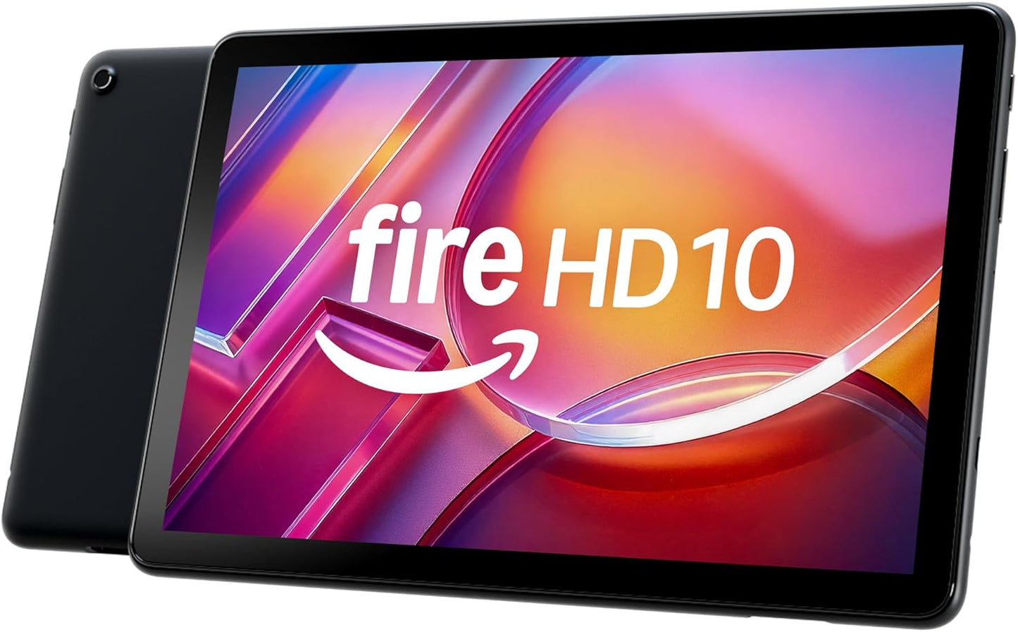 Amazon Fire HD 10 tablet (newest model) built for relaxation, 10.1" vibrant Full HD screen, octa-core processor, 3 GB RAM, 32 GB, Black