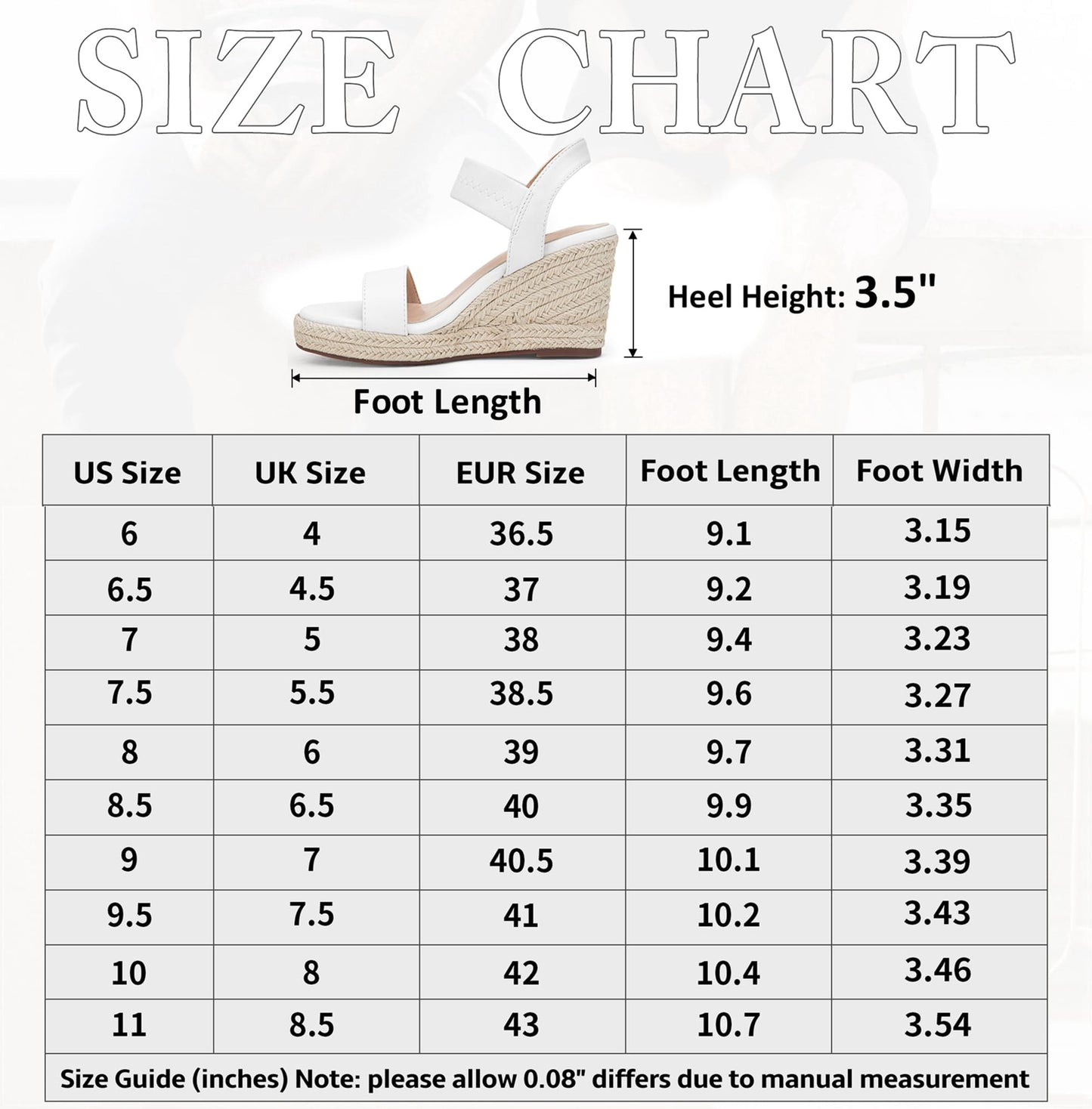 Vepose Damen 881 Keilsandalen Elastischer Fesselriemen Espadrilles Plateau Offene Zehenpartie High Heel Stretch Textil Brautschuhe