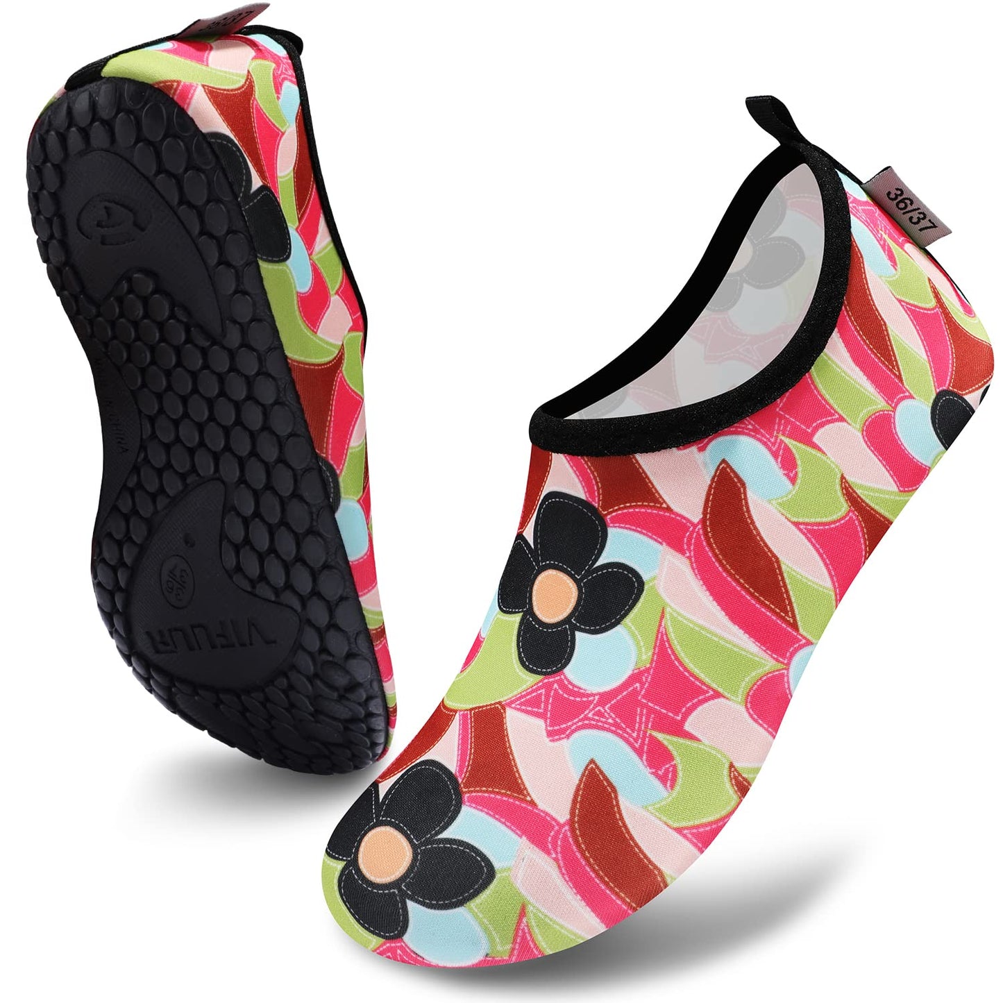 Chaussures de sports nautiques VIFUUR, chaussettes de yoga aquatiques à séchage rapide, pieds nus, à enfiler pour hommes et femmes