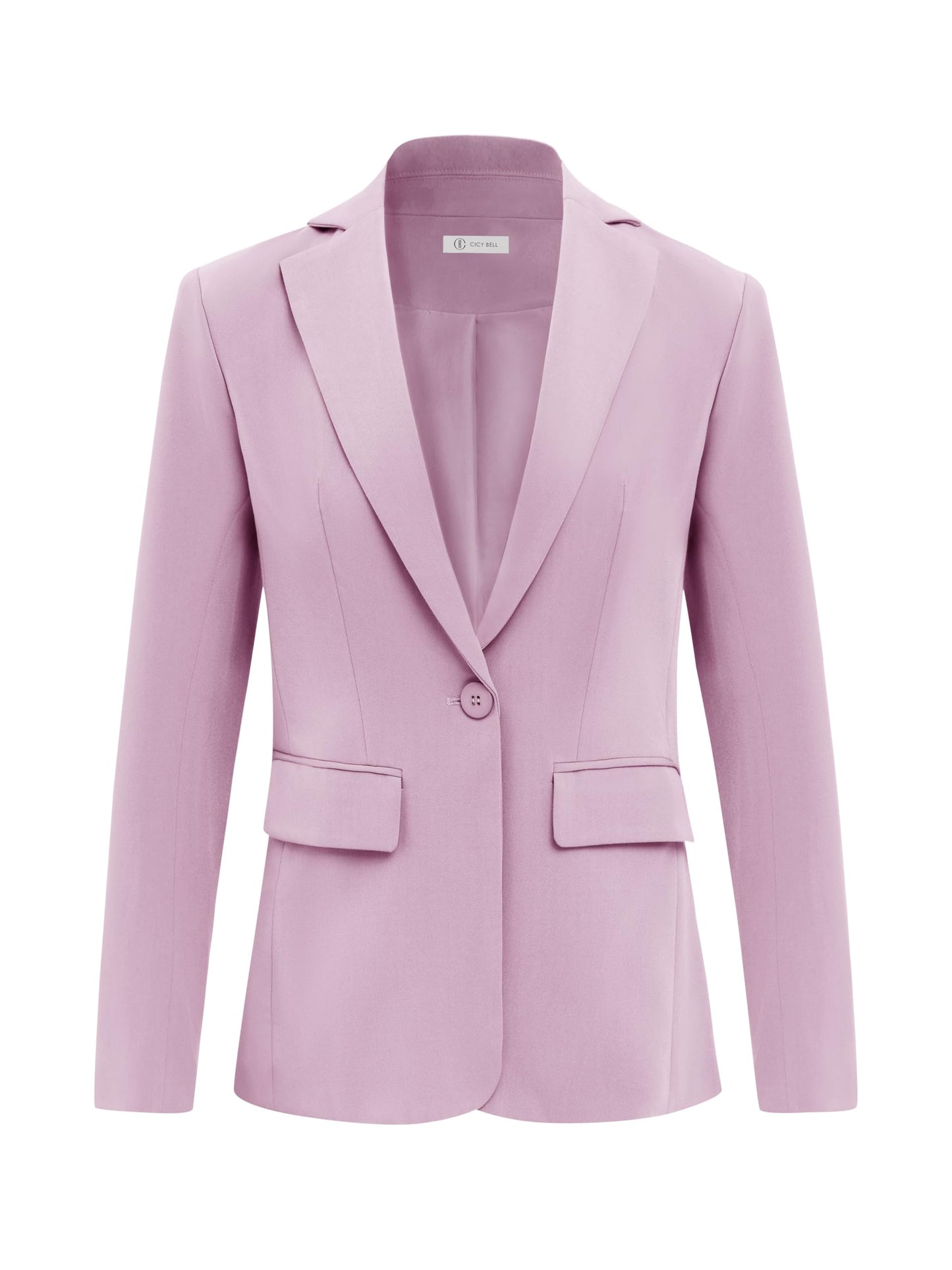 Blazers pour femmes Cicy Bell Vestes de costume à manches longues ouvertes sur le devant Tenues décontractées pour le travail