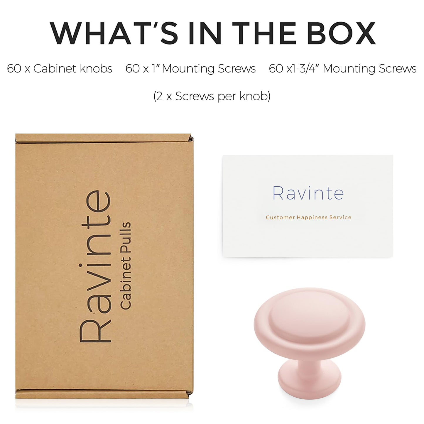 Ravinte 35er-Pack 1-1/4 Zoll Küchenschrankknöpfe Schubladenknöpfe Kommodenknöpfe Mattschwarze Zinkknöpfe Schubladengriffe Türknöpfe Kommodenschubladengriffe Knöpfe für Kommodenschubladen