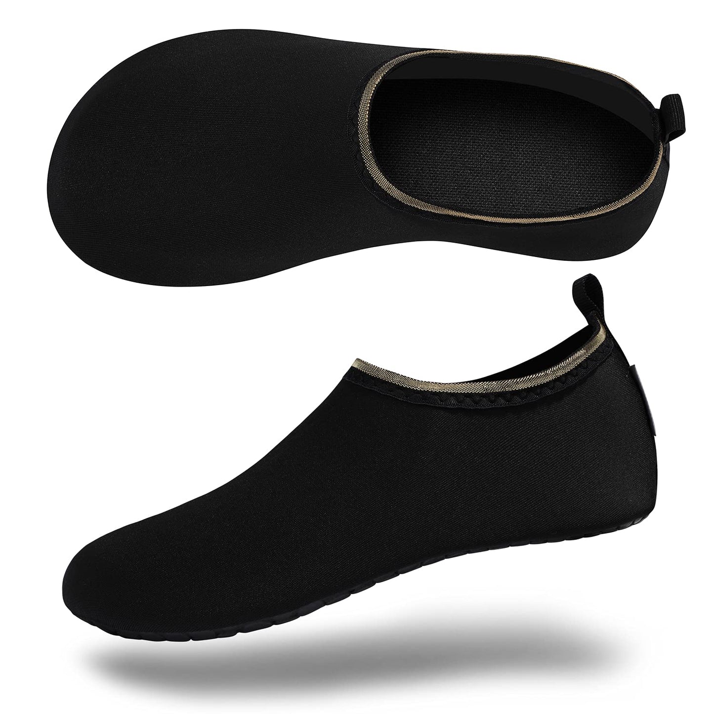 Chaussures de sports nautiques VIFUUR, chaussettes de yoga aquatiques à séchage rapide, pieds nus, à enfiler pour hommes et femmes
