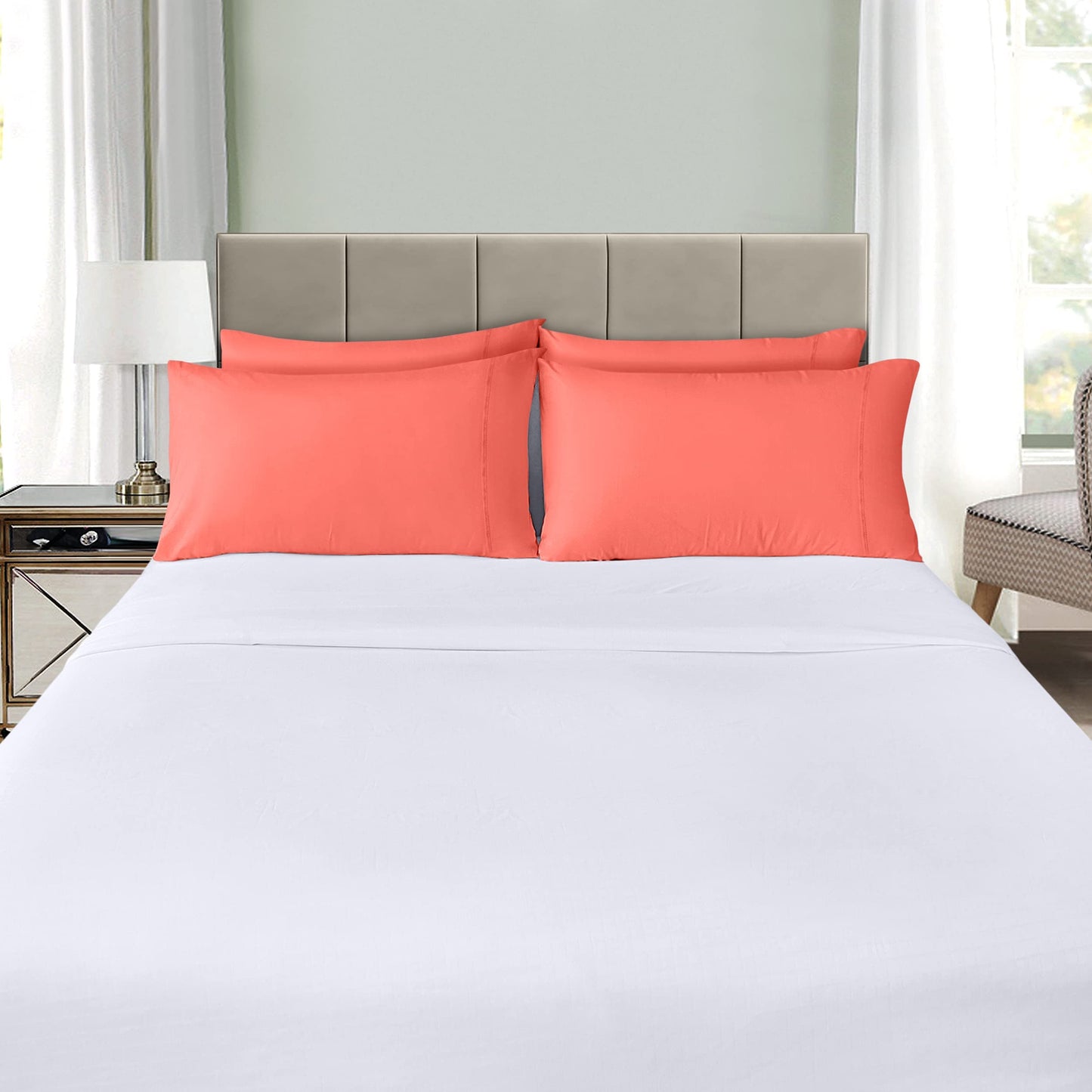 Utopia Bedding Pillow Cases - Envelope Closure - Soft Brushed Microfiber Fabric - Shrinkage and Fade Resistant Pillow