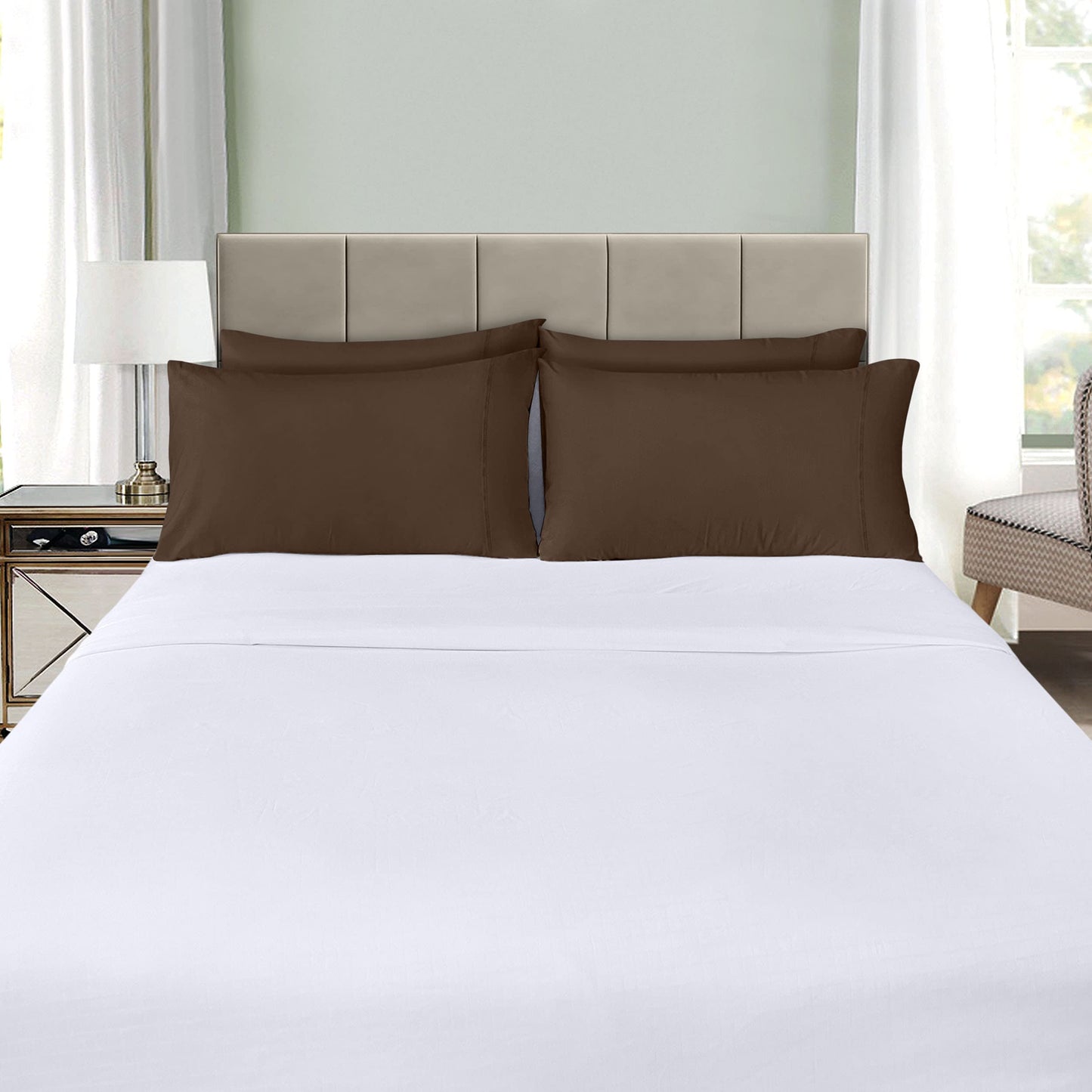 Utopia Bedding Pillow Cases - Envelope Closure - Soft Brushed Microfiber Fabric - Shrinkage and Fade Resistant Pillow