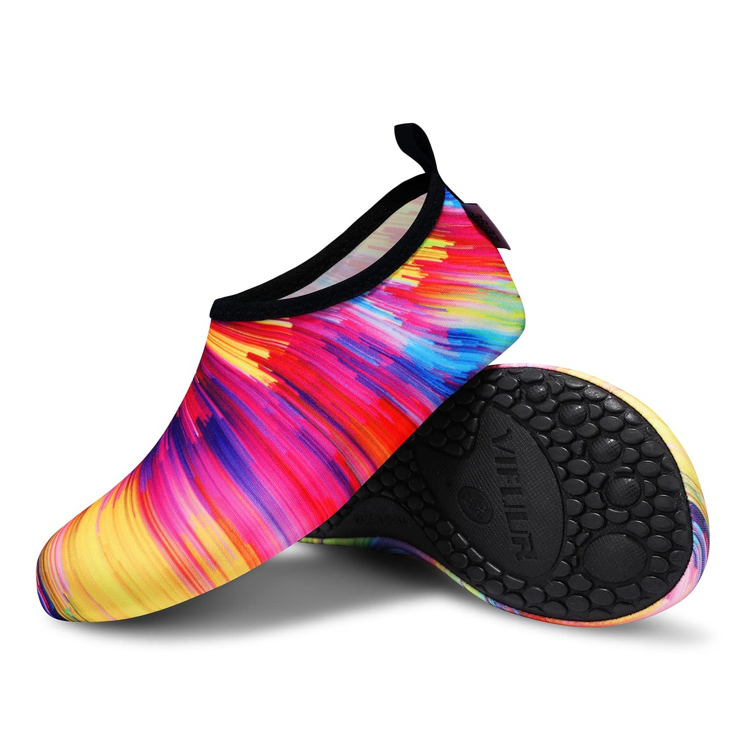 Chaussures de sports nautiques VIFUUR, chaussettes de yoga aquatiques à séchage rapide, pieds nus, à enfiler pour hommes et femmes