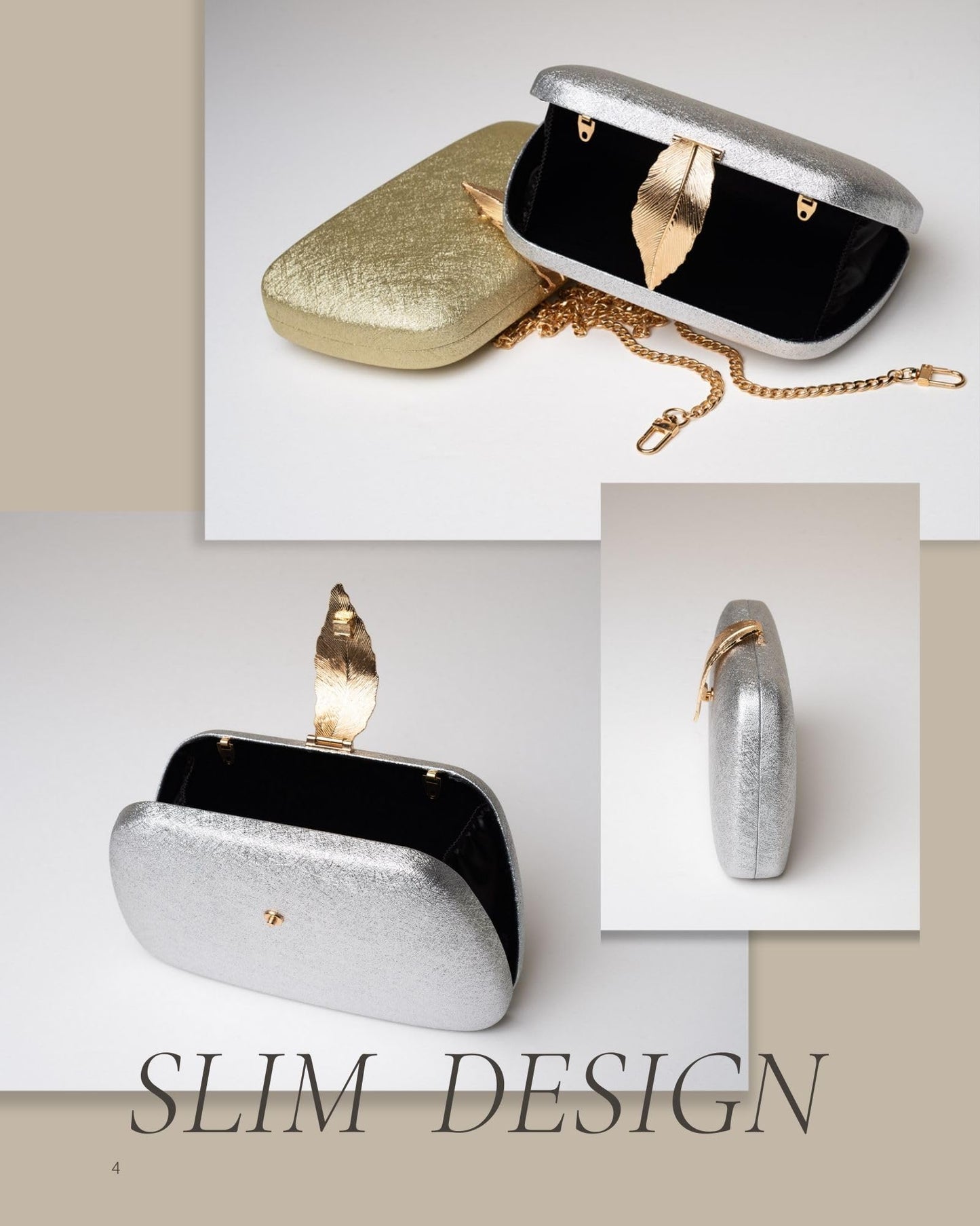 Abendtasche von Before & Ever – Kleine Clutch für die Hochzeit von Frauen – Abendhandtasche für Damen, formelle Umhängetasche, Abendclutch