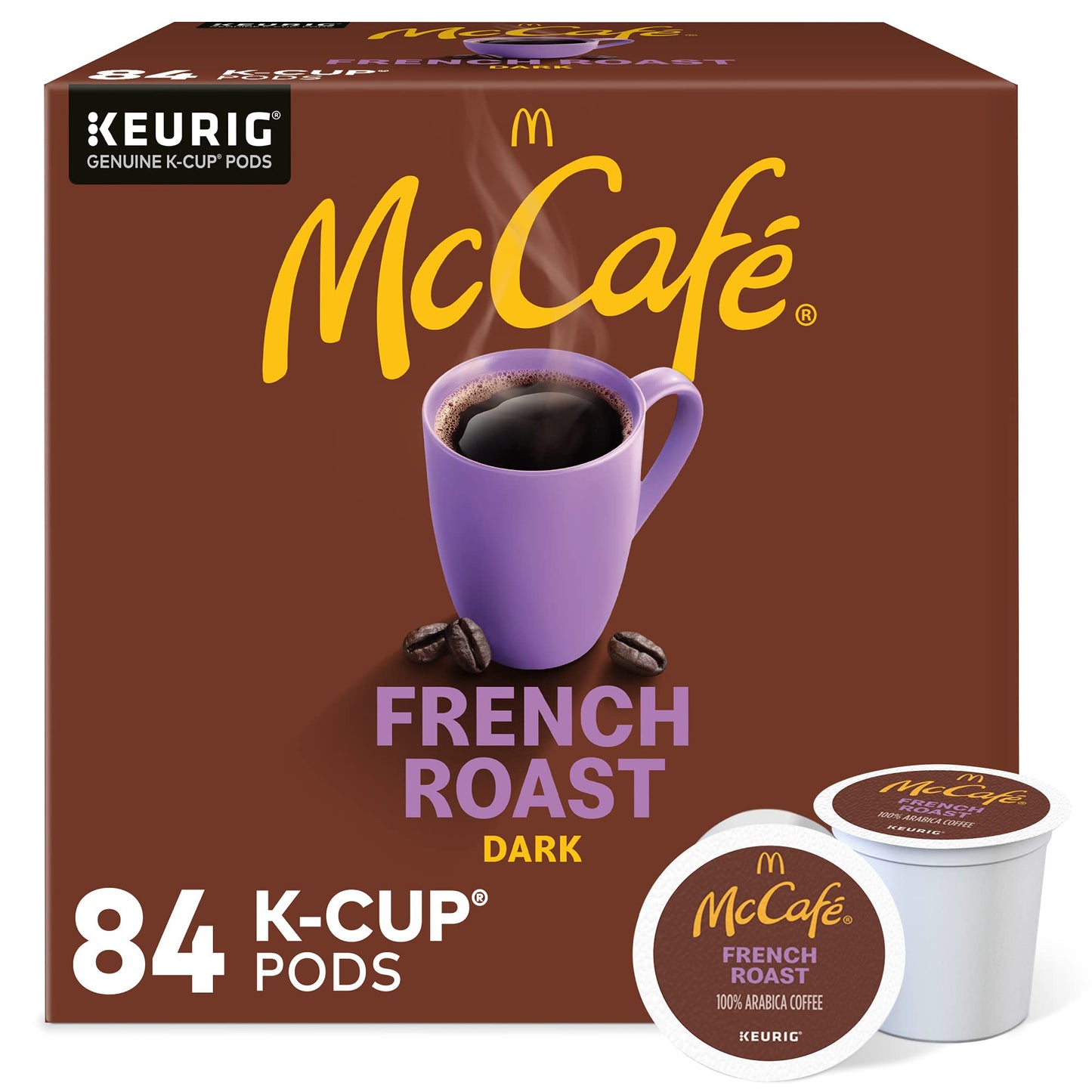 McCafe Premium Medium Roast K-Cup Coffee Pods, Premium Roast, 84 Count