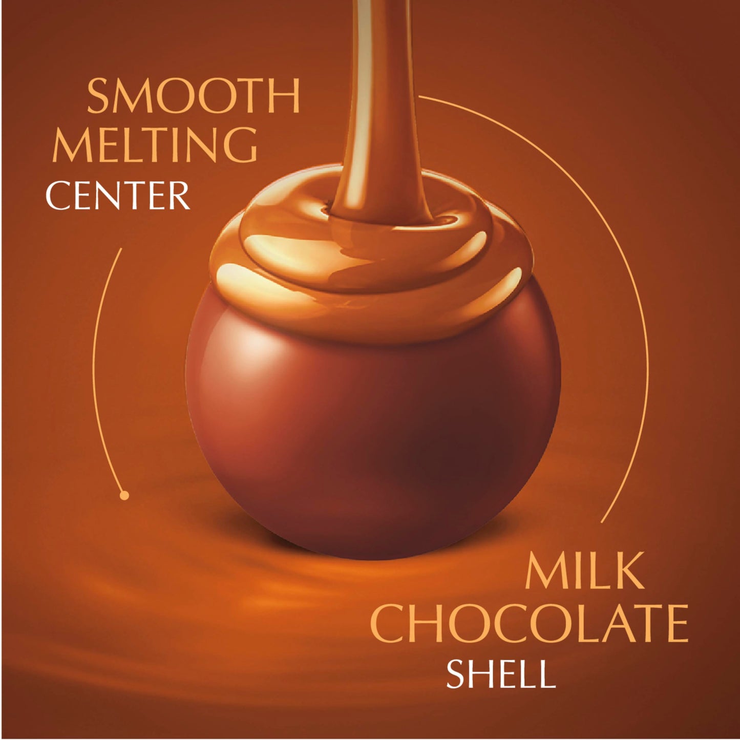 Lindt LINDOR Milk Chocolate Candy Truffles, Milk Chocolate with Smooth, Melting Truffle Center, 25.4 oz., 60 Count
