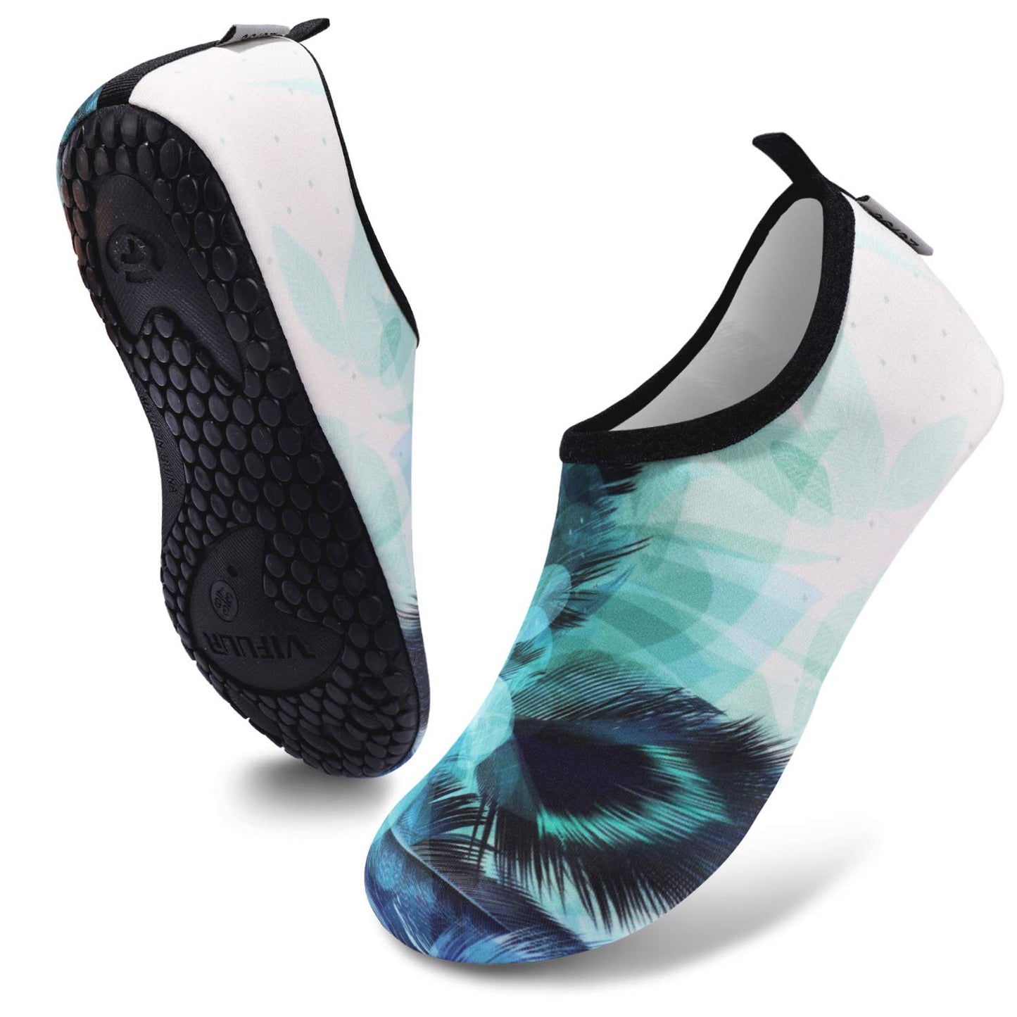 Chaussures de sports nautiques VIFUUR, chaussettes de yoga aquatiques à séchage rapide, pieds nus, à enfiler pour hommes et femmes
