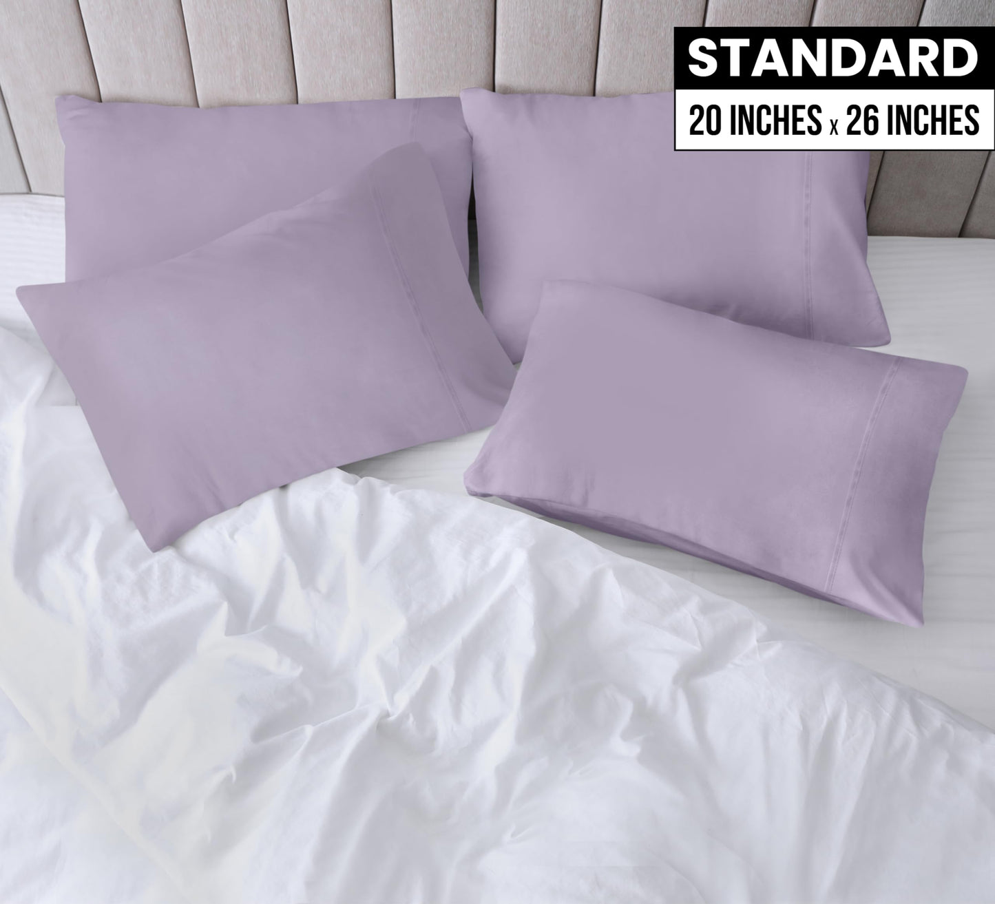 Utopia Bedding Pillow Cases - Envelope Closure - Soft Brushed Microfiber Fabric - Shrinkage and Fade Resistant Pillow