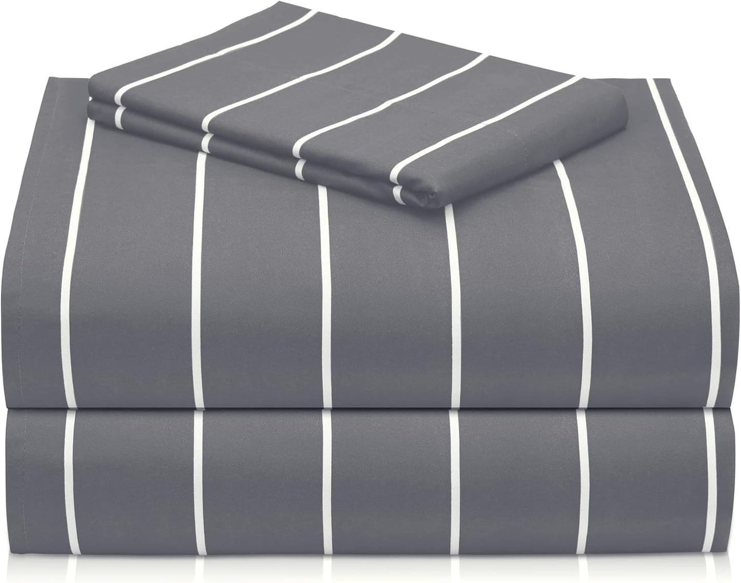LClub Luxury 4-Piece Cooling Microfiber Sheet Set