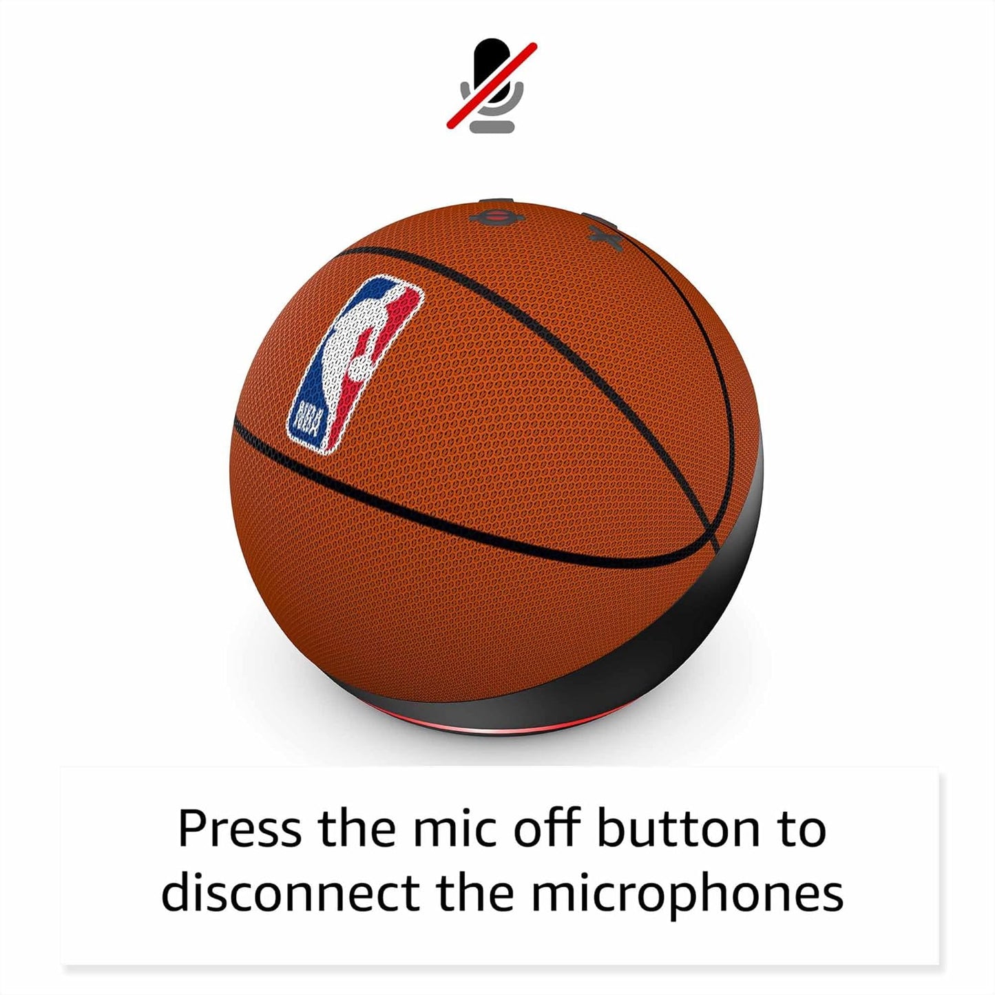 Echo Dot (newest model) | Officially Licensed NBA Limited-Edition