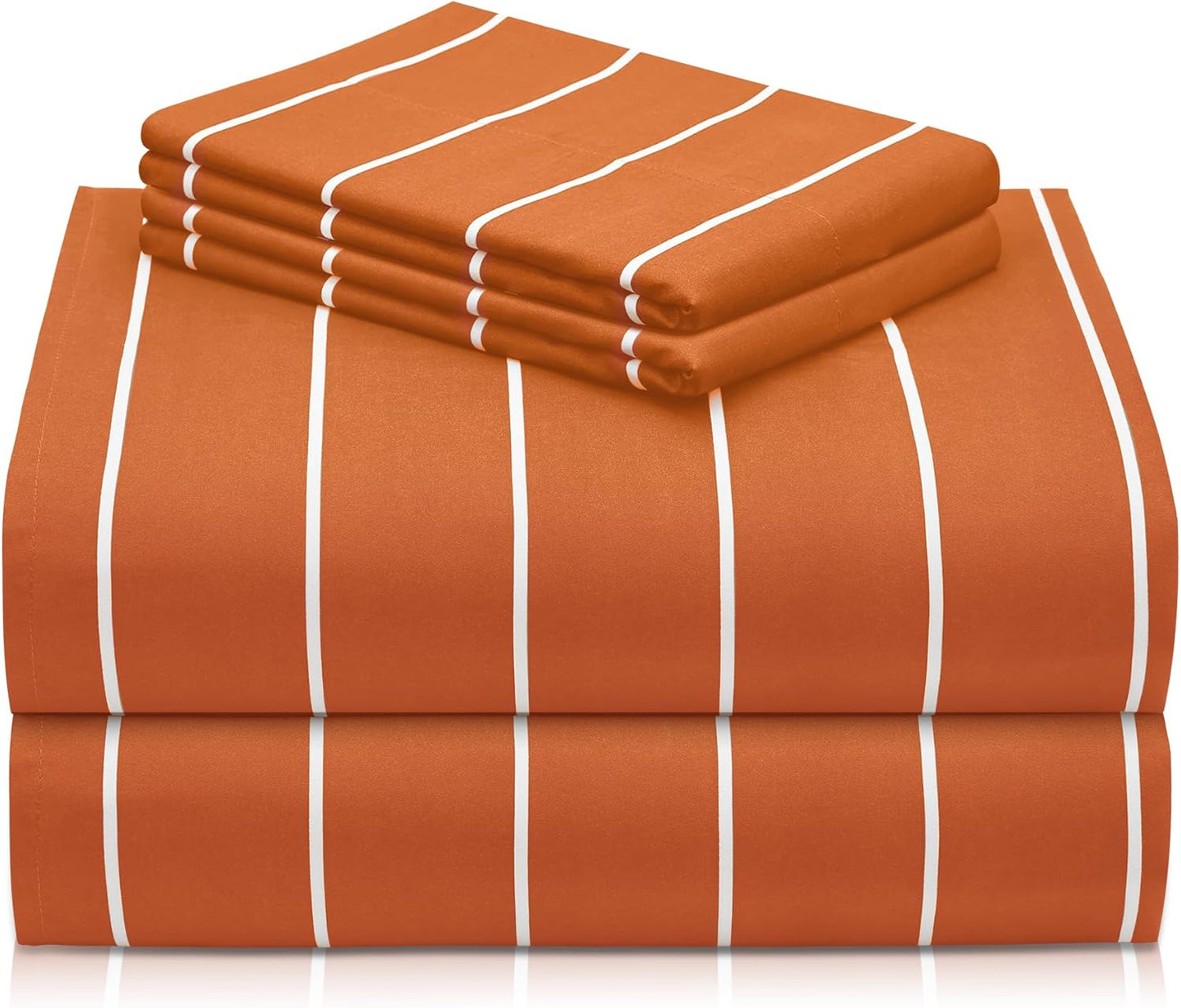 LClub Luxury 4-Piece Cooling Microfiber Sheet Set