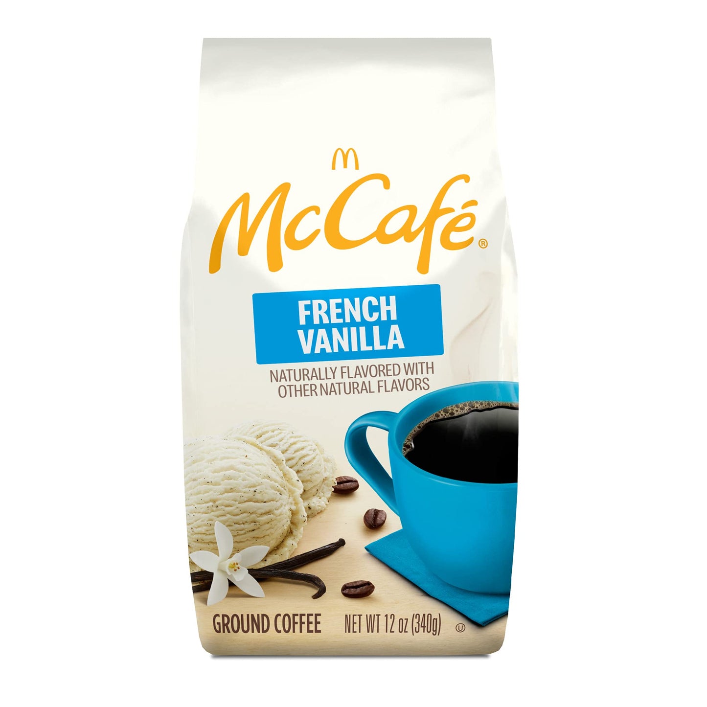 McCafe Colombian, Medium-Dark Roast Ground Coffee, 12 oz Bag