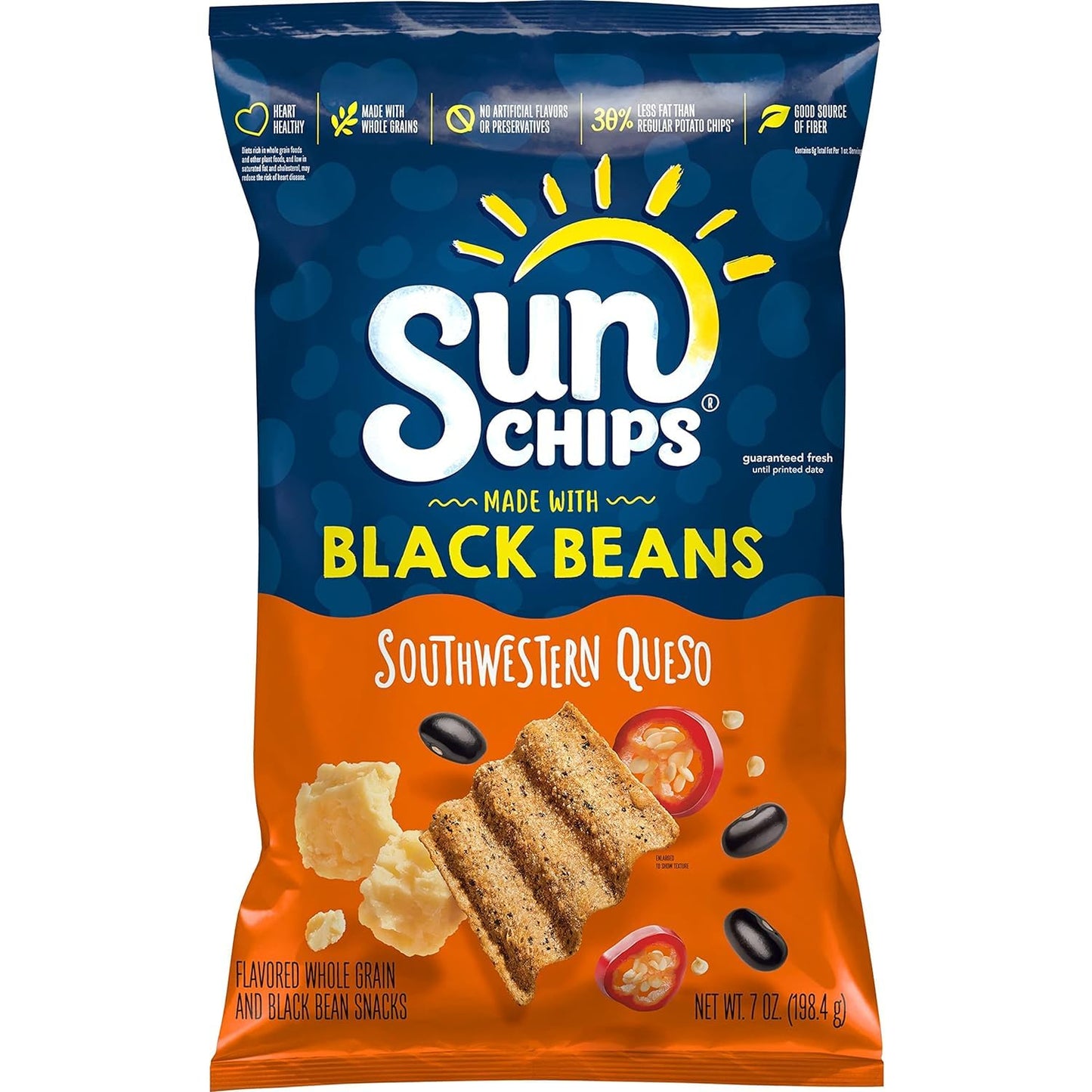 SunChips Multigrain Snacks, Variety Pack, 1 Ounce (Pack of 40)