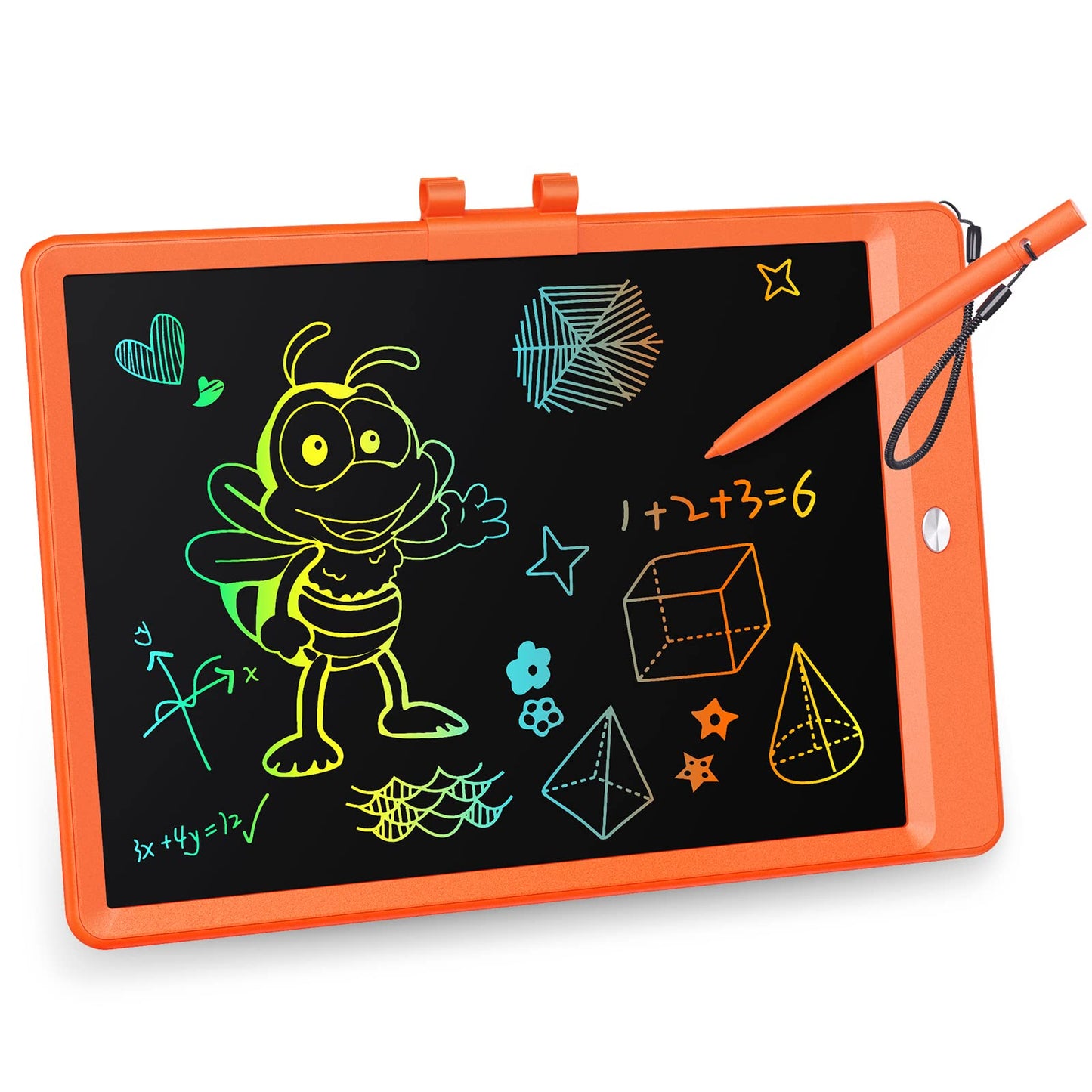 KOKODI LCD Writing Tablet, Valentines Day Gifts for Kids,10 Inch Colorful Toddler Doodle Board Drawing Tablet, Erasable Reusable Electronic Drawing Pads, Educational and Learning Toys for Kids