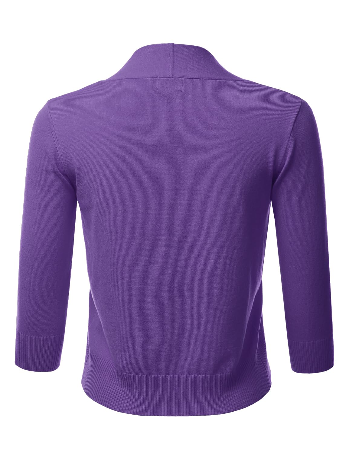 LALABEE Damen-Bolero, klassisch, 3/4-Ärmel, vorne offen, kurz, Cardigan, Shrugs für Kleider (S~XXL)