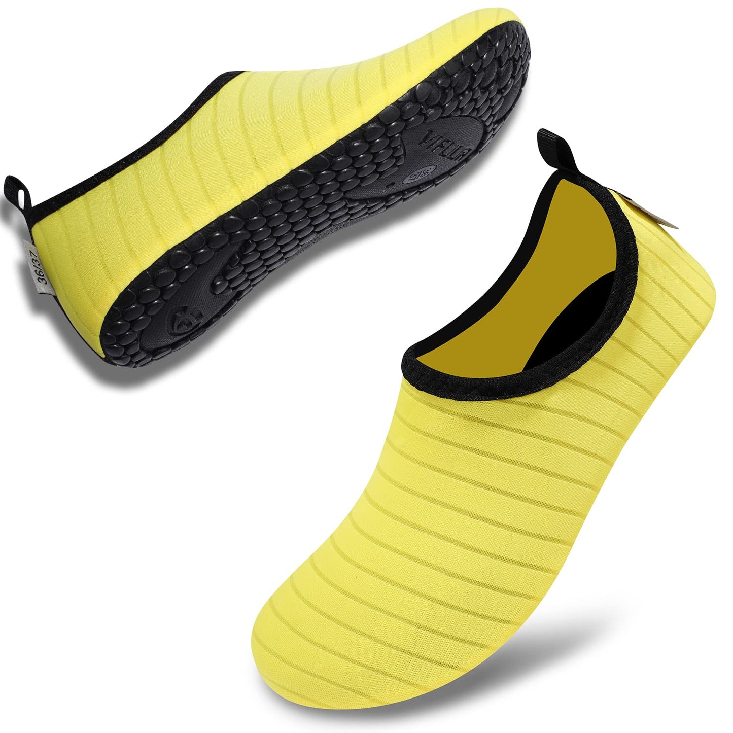 Chaussures de sports nautiques VIFUUR, chaussettes de yoga aquatiques à séchage rapide, pieds nus, à enfiler pour hommes et femmes