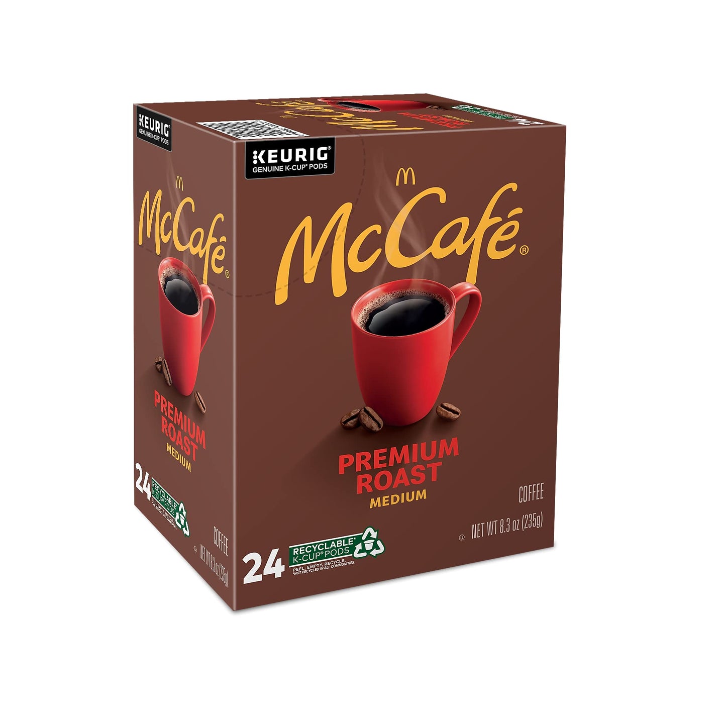 McCafe Premium Medium Roast K-Cup Coffee Pods, Premium Roast, 84 Count
