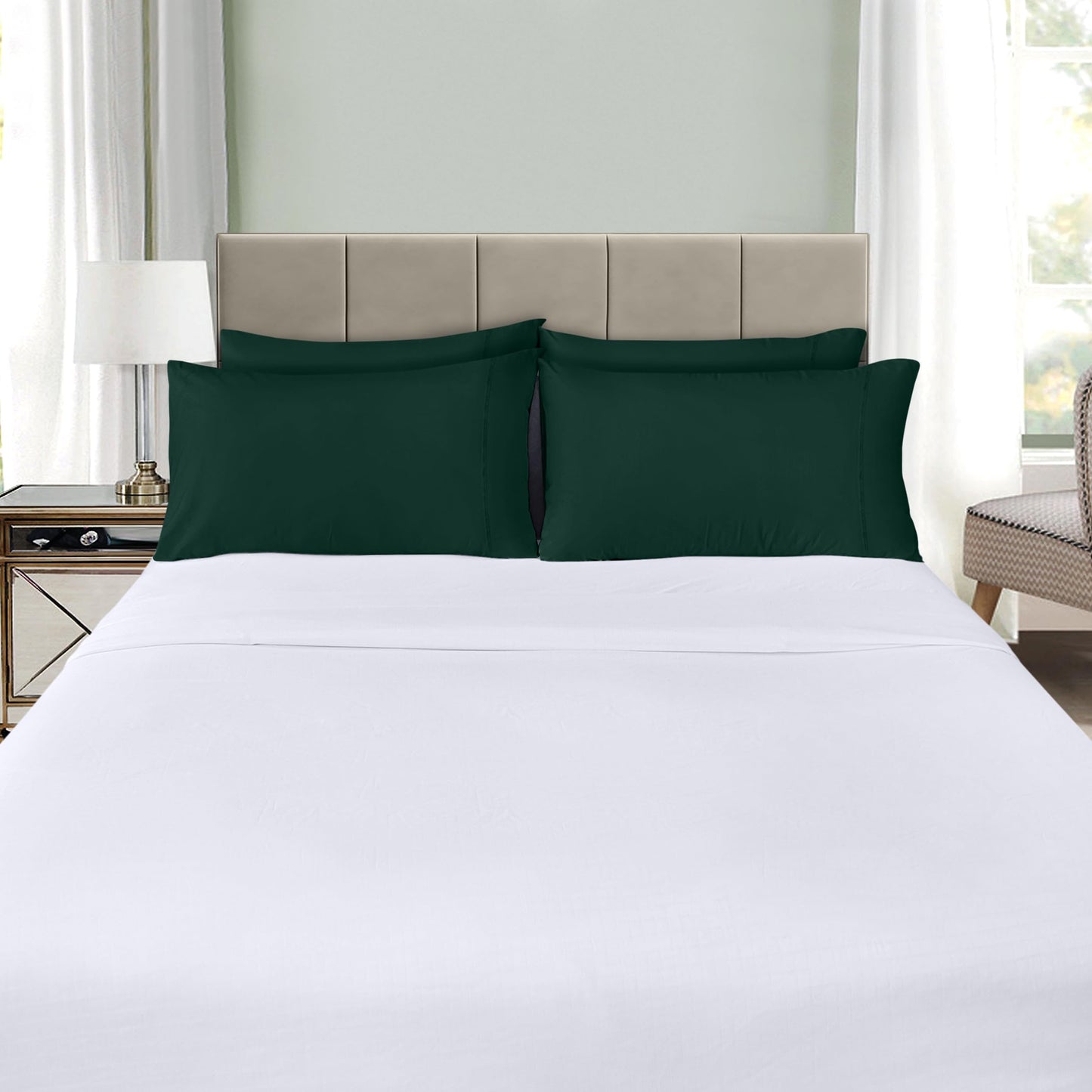 Utopia Bedding Pillow Cases - Envelope Closure - Soft Brushed Microfiber Fabric - Shrinkage and Fade Resistant Pillow