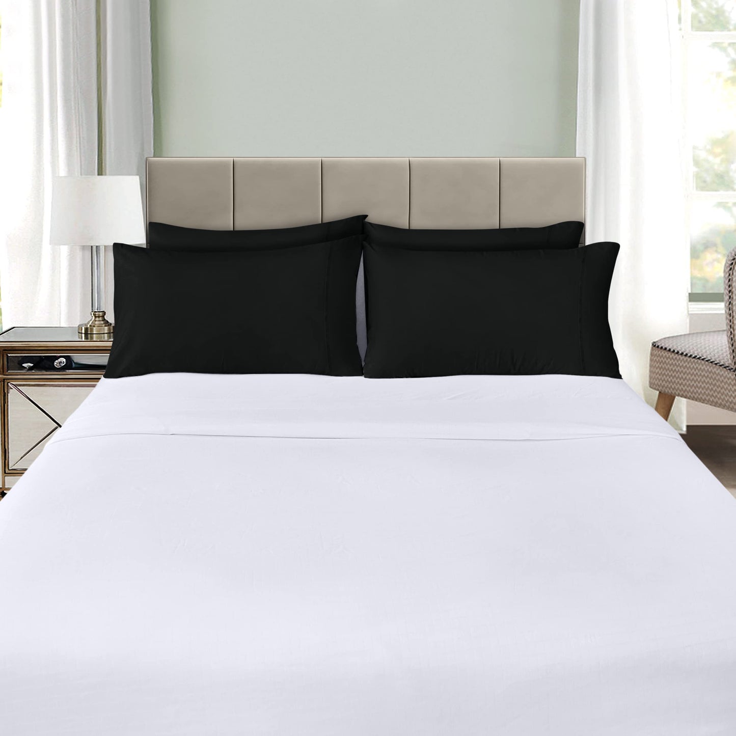 Utopia Bedding Pillow Cases - Envelope Closure - Soft Brushed Microfiber Fabric - Shrinkage and Fade Resistant Pillow