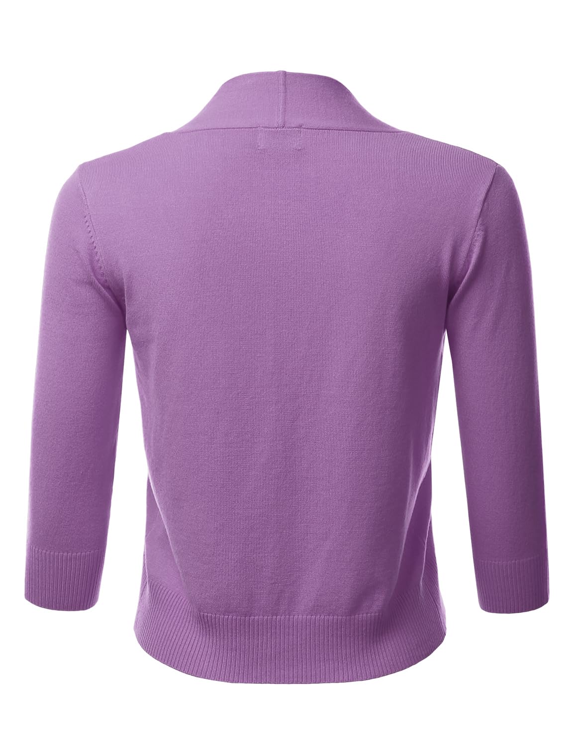 LALABEE Damen-Bolero, klassisch, 3/4-Ärmel, vorne offen, kurz, Cardigan, Shrugs für Kleider (S~XXL)