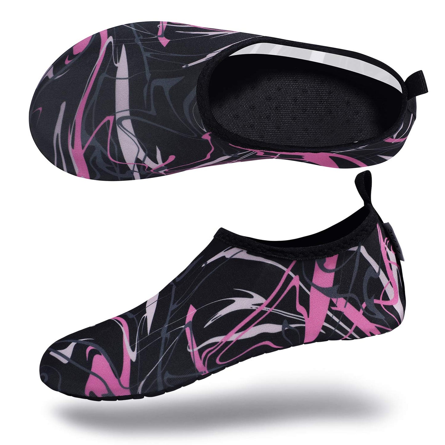 Chaussures de sports nautiques VIFUUR, chaussettes de yoga aquatiques à séchage rapide, pieds nus, à enfiler pour hommes et femmes