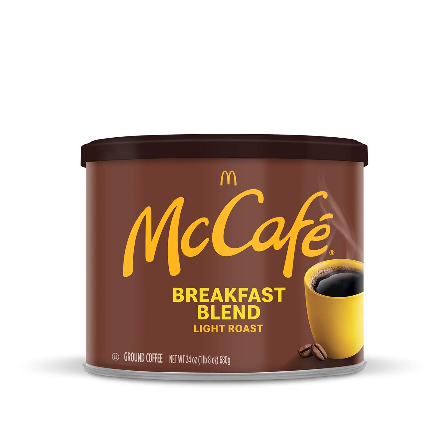 McCafe Colombian, Medium-Dark Roast Ground Coffee, 24 oz Canister