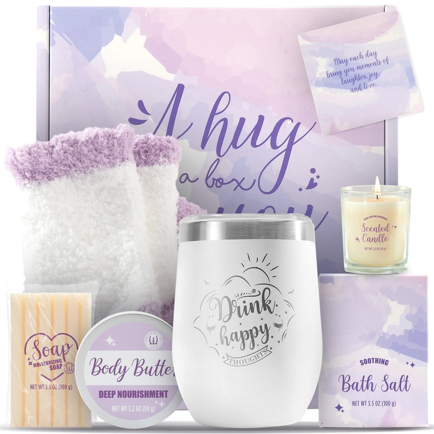 Spa-Geschenke für Frauen, Geschenkset, Selbstpflegeset, Geburtstagsgeschenke, 5-teiliges Rosenbadeset mit Massageöl, Badebombe, Salzpeeling, Seife, Handcreme, Weihnachtsgeschenke für Mama