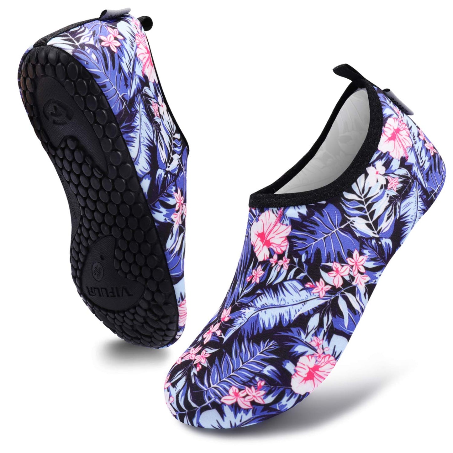 Chaussures de sports nautiques VIFUUR, chaussettes de yoga aquatiques à séchage rapide, pieds nus, à enfiler pour hommes et femmes