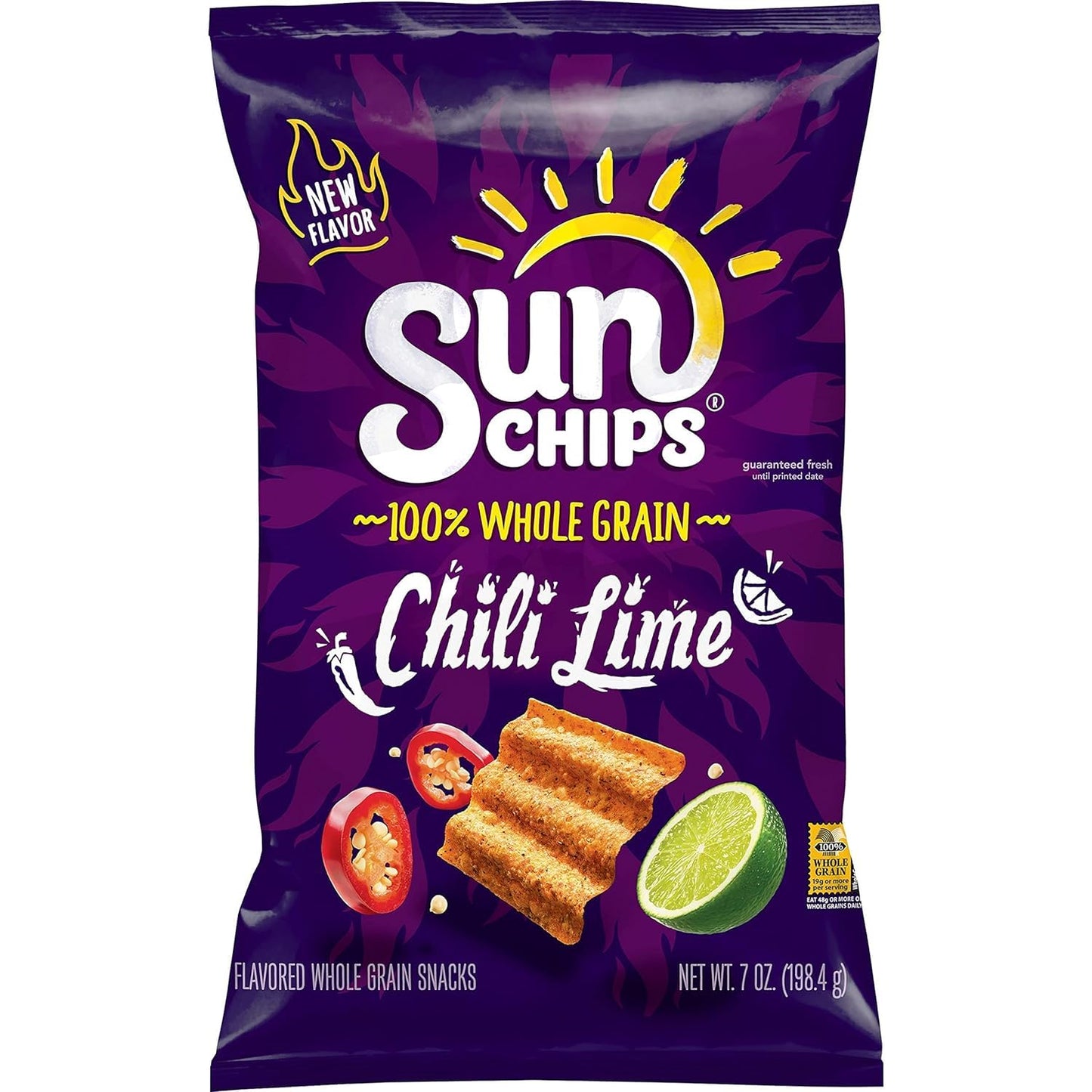 SunChips Multigrain Snacks, Variety Pack, 1 Ounce (Pack of 40)