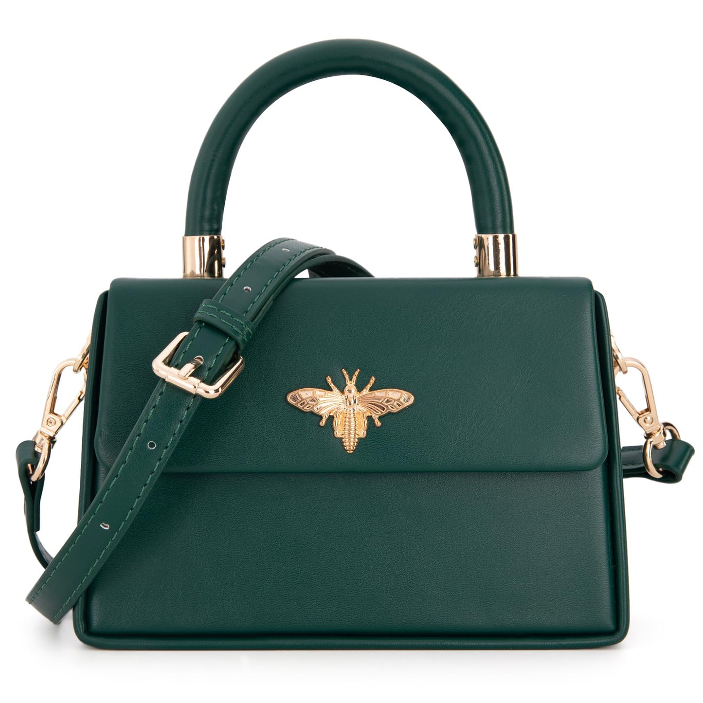 Milan Chiva Kleine Geldbörse mit Henkel für Damen, Mini-Umhängetasche, elegante quadratische Tasche
